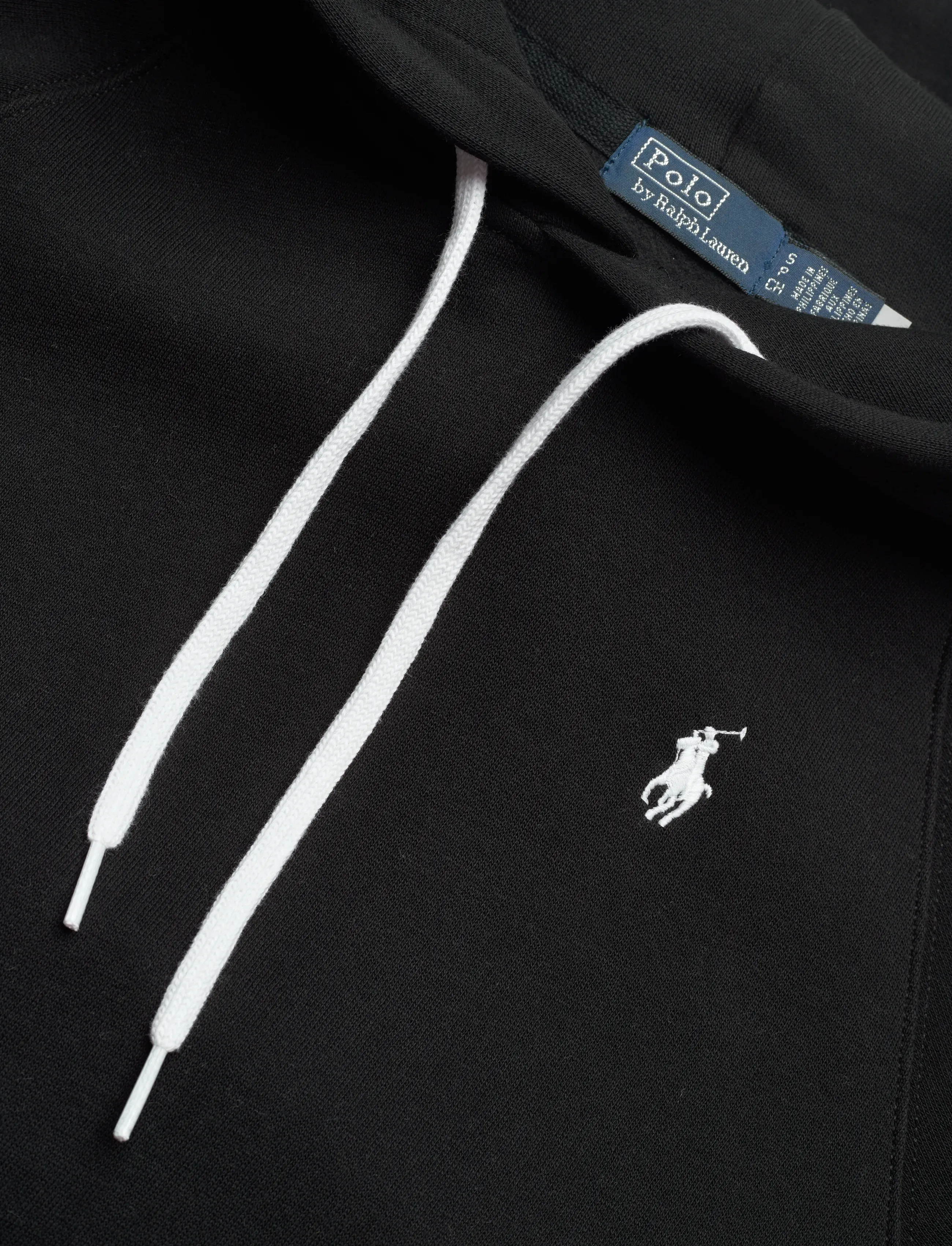 Polo Ralph Lauren - Shrunken Fit Fleece Hoodie - sweatshirts et sweats à capuche - polo black - 5