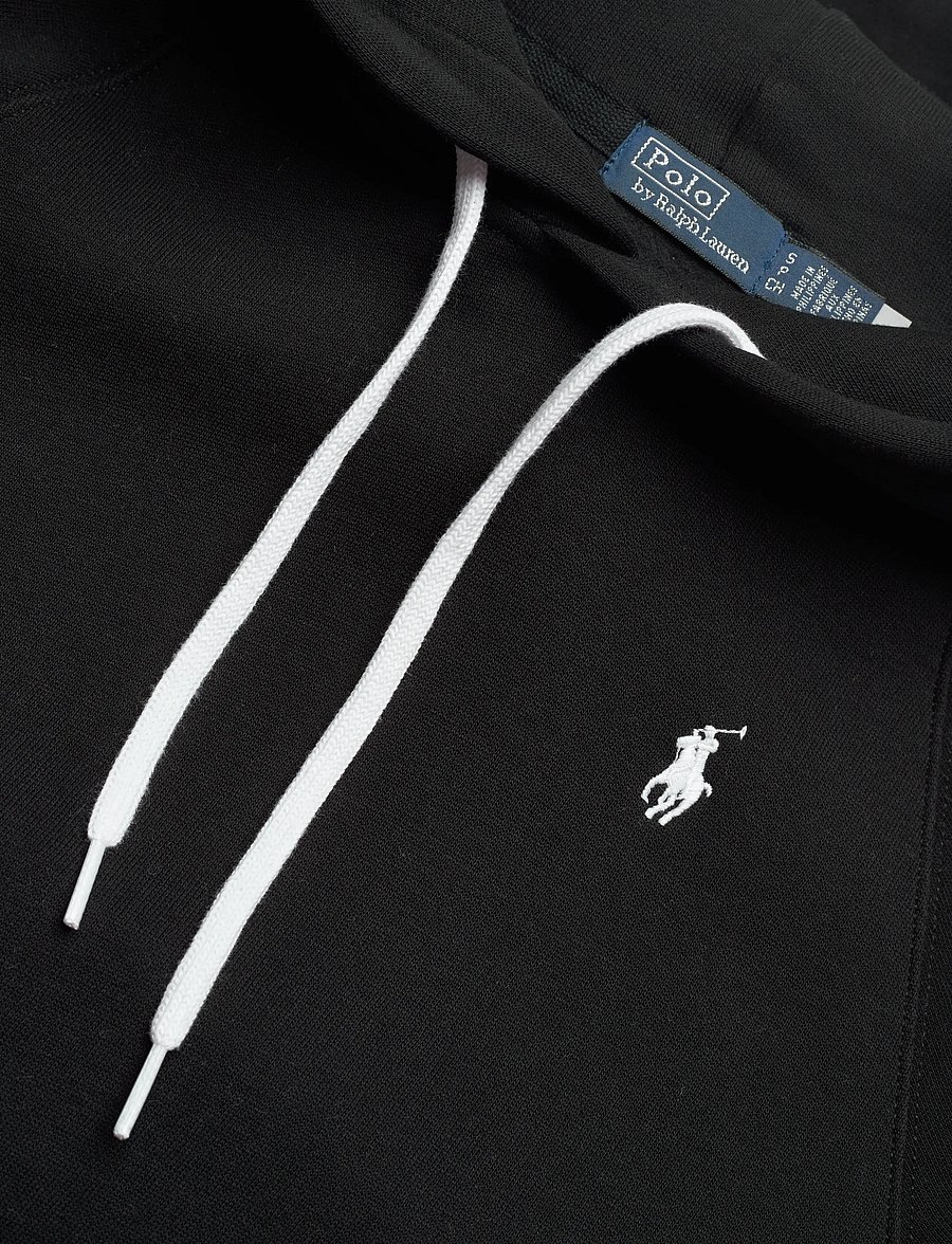 Polo Ralph Lauren - Shrunken Fit Fleece Hoodie - sweatshirts et sweats à capuche - polo black - 5