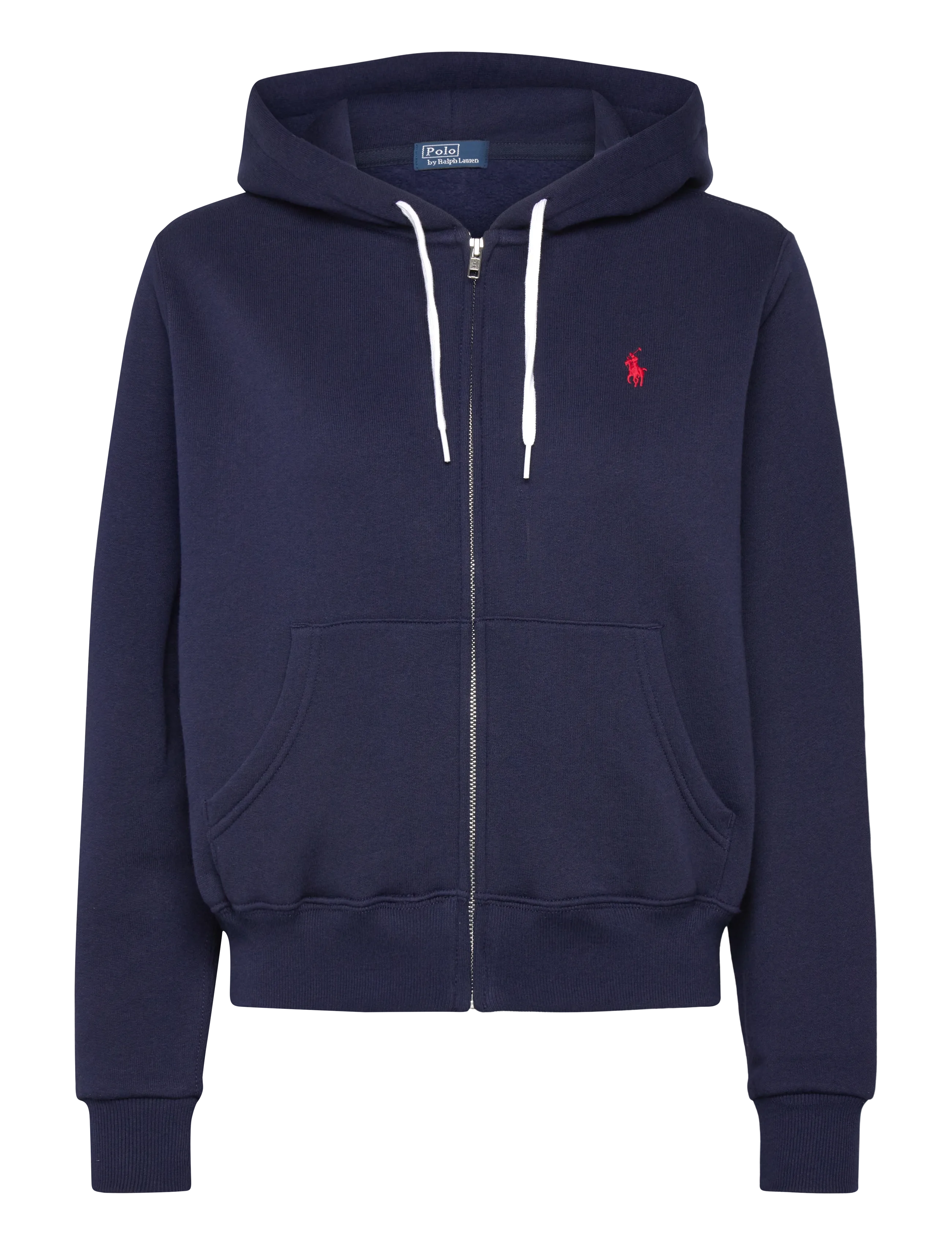 Polo Ralph Lauren Fleece Full-Zip Hoodie, XL, Navy, Sweatshirts & Hættetrøjer > Hættetrøjer, Dame