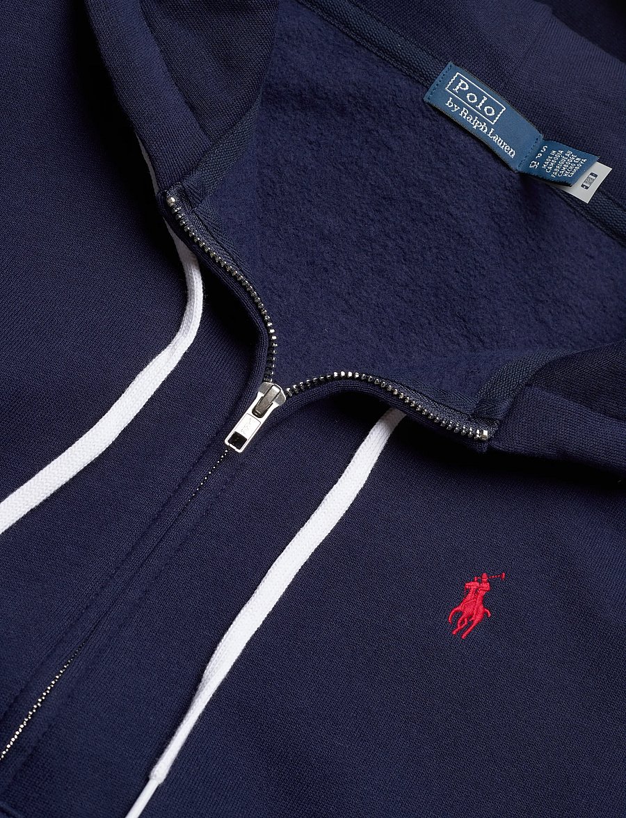 Polo Ralph Lauren - Fleece Full-Zip Hoodie - sweatshirts & hættetrøjer - cruise navy - 2