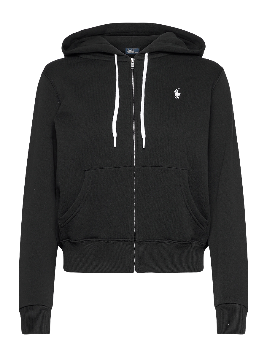 Polo Ralph Lauren - Fleece Full-Zip Hoodie - sweatshirts & hættetrøjer - polo black - 0