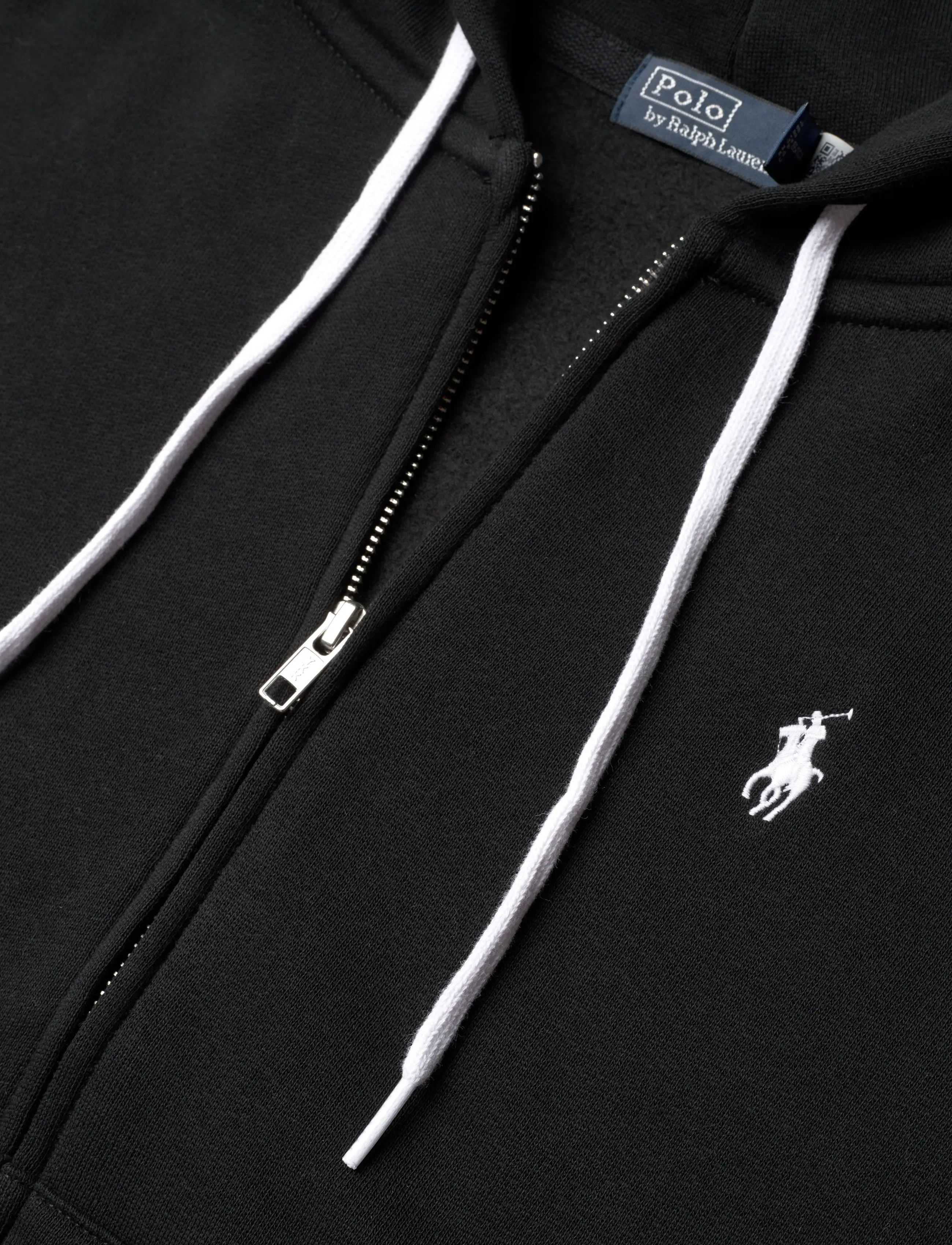Polo Ralph Lauren - Fleece Full-Zip Hoodie - sweatshirts & hættetrøjer - polo black - 2