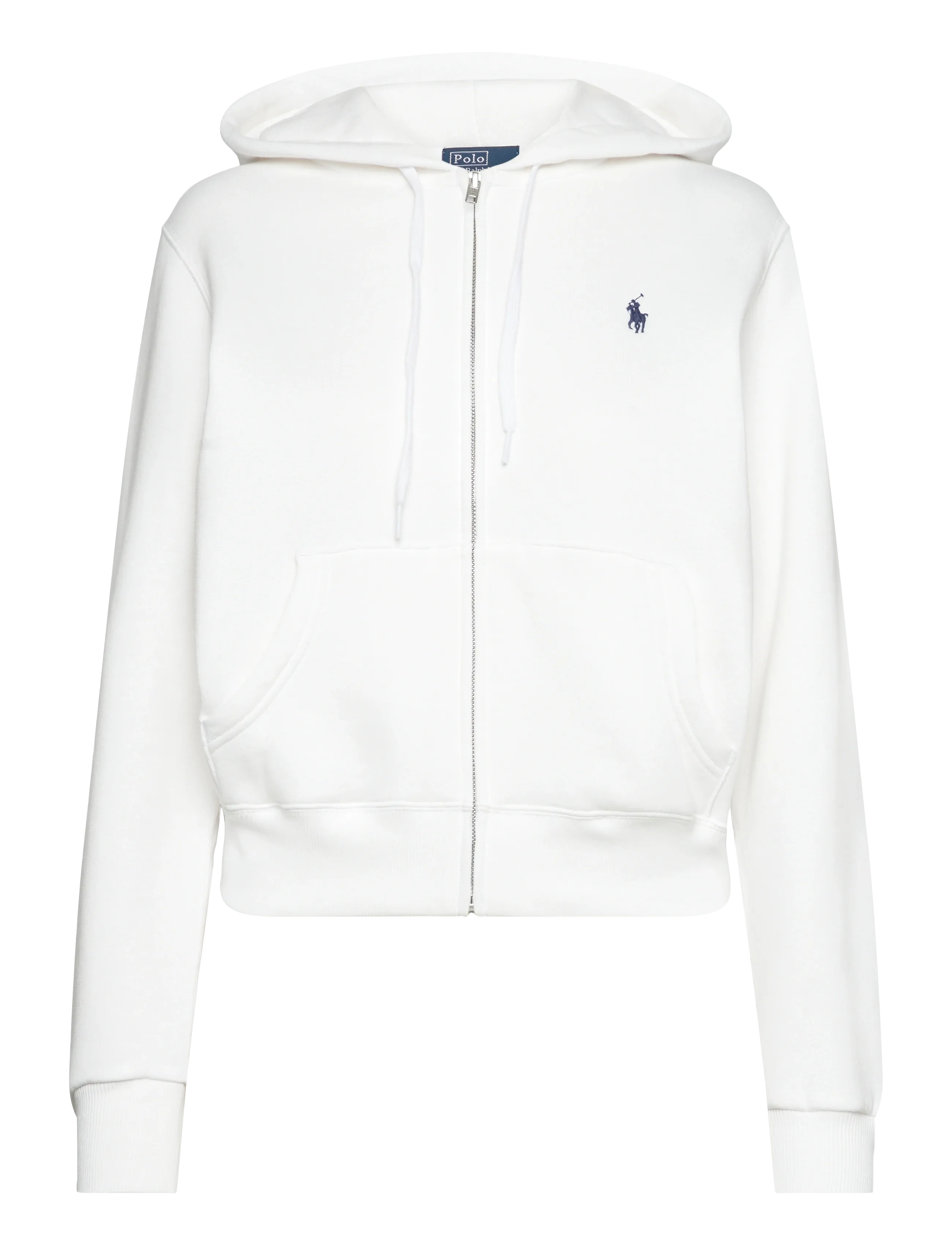 Polo Ralph Lauren Fleece Full-Zip Hoodie - Basics - WHITE / white