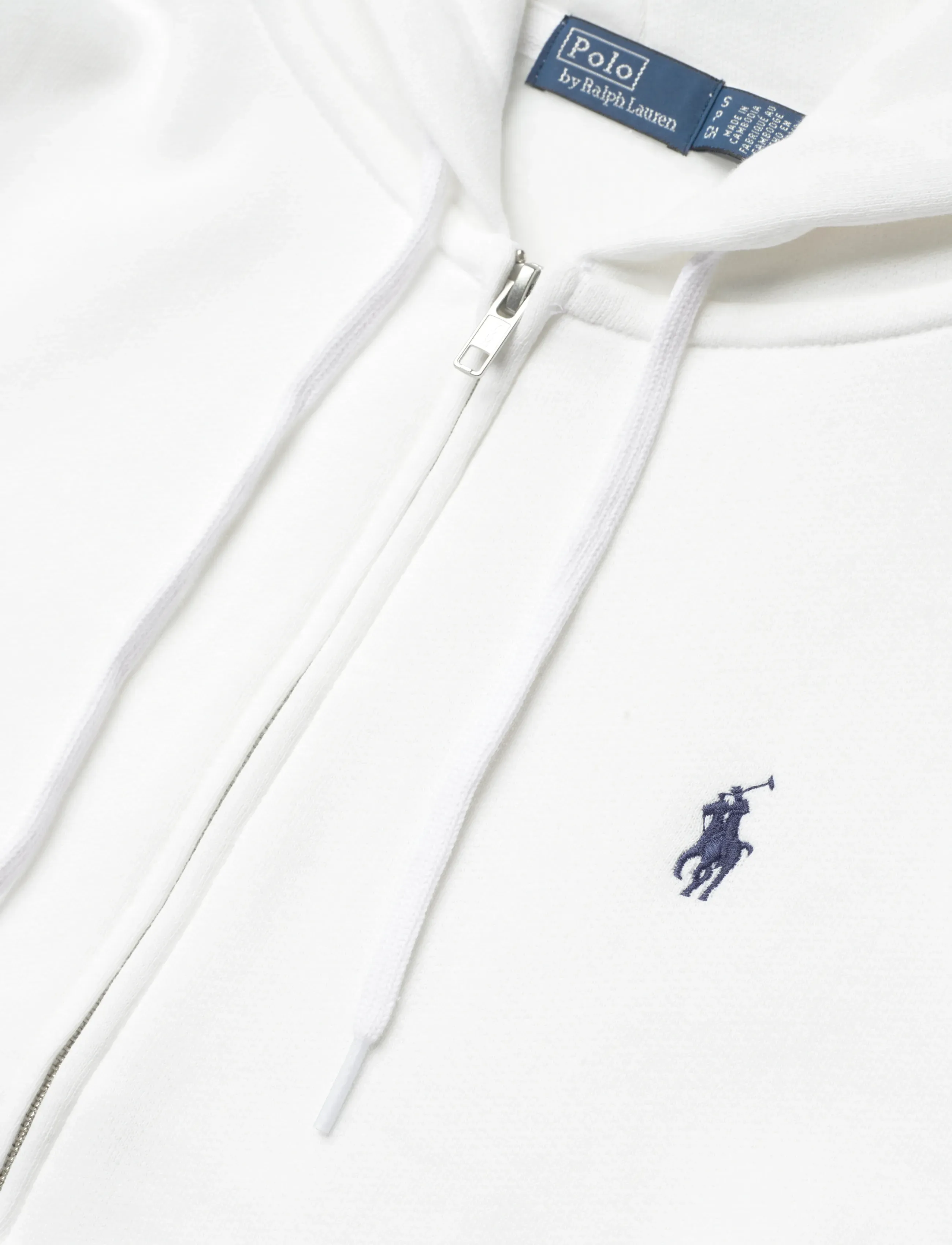 Polo Ralph Lauren - Fleece Full-Zip Hoodie - kapuutsiga dressipluusid - white - 5