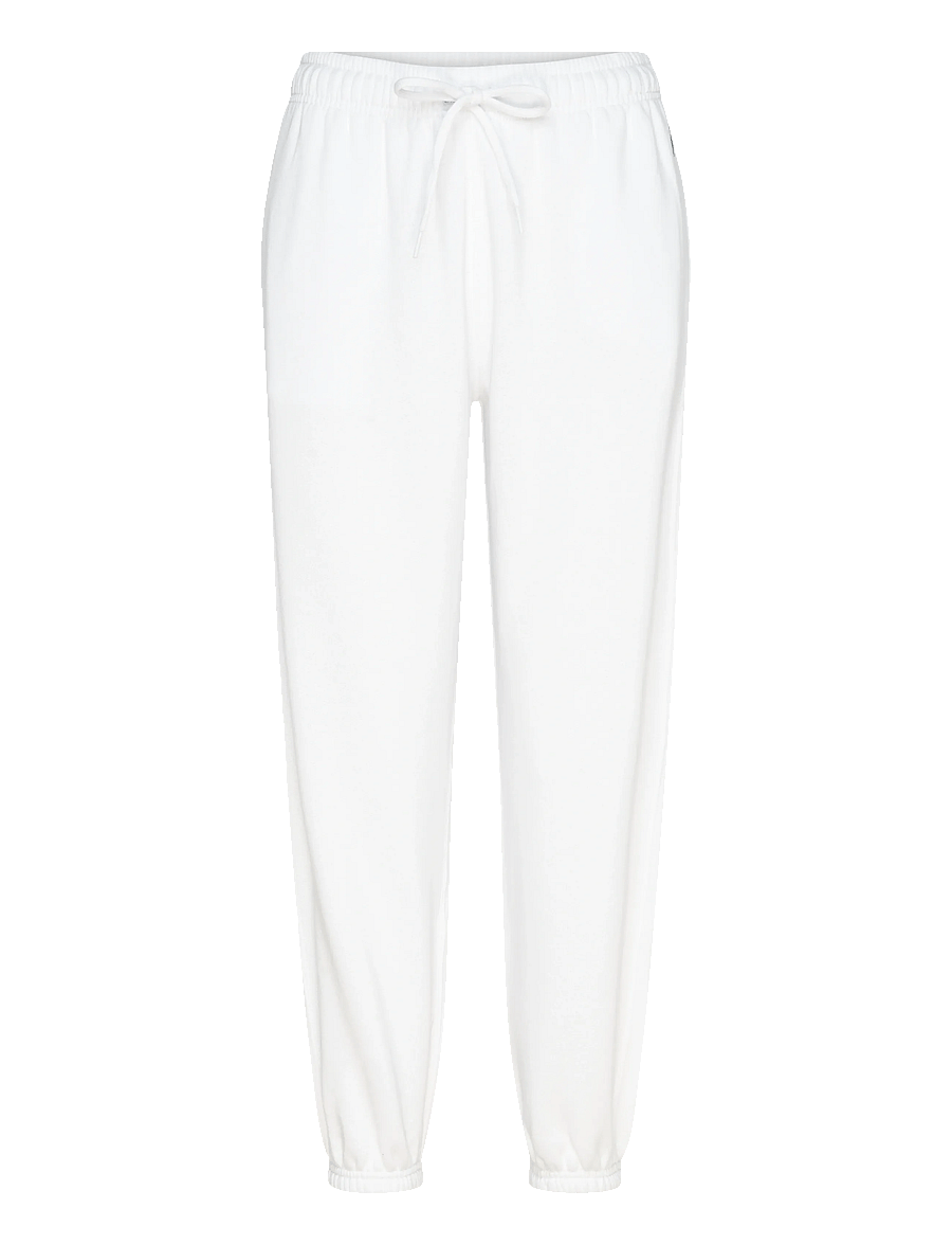 Polo Ralph Lauren - Fleece Drawstring Sweatpant - träningsbyxor - white - 1