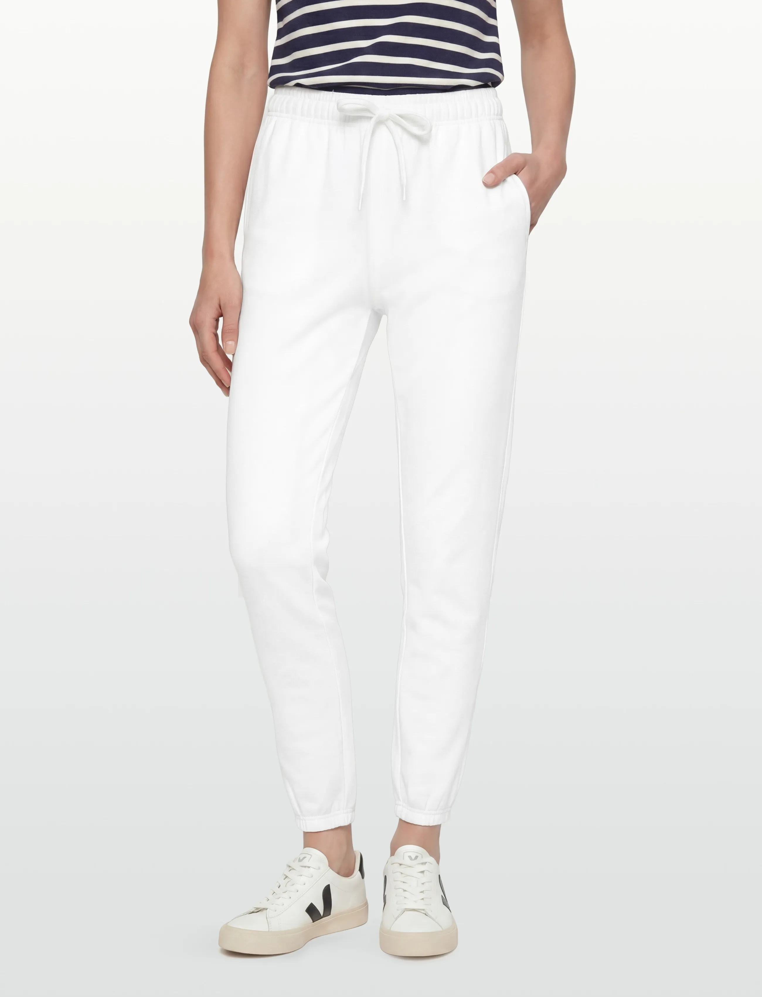 Polo Ralph Lauren - Fleece Drawstring Sweatpant - joggingbukser - white - 3