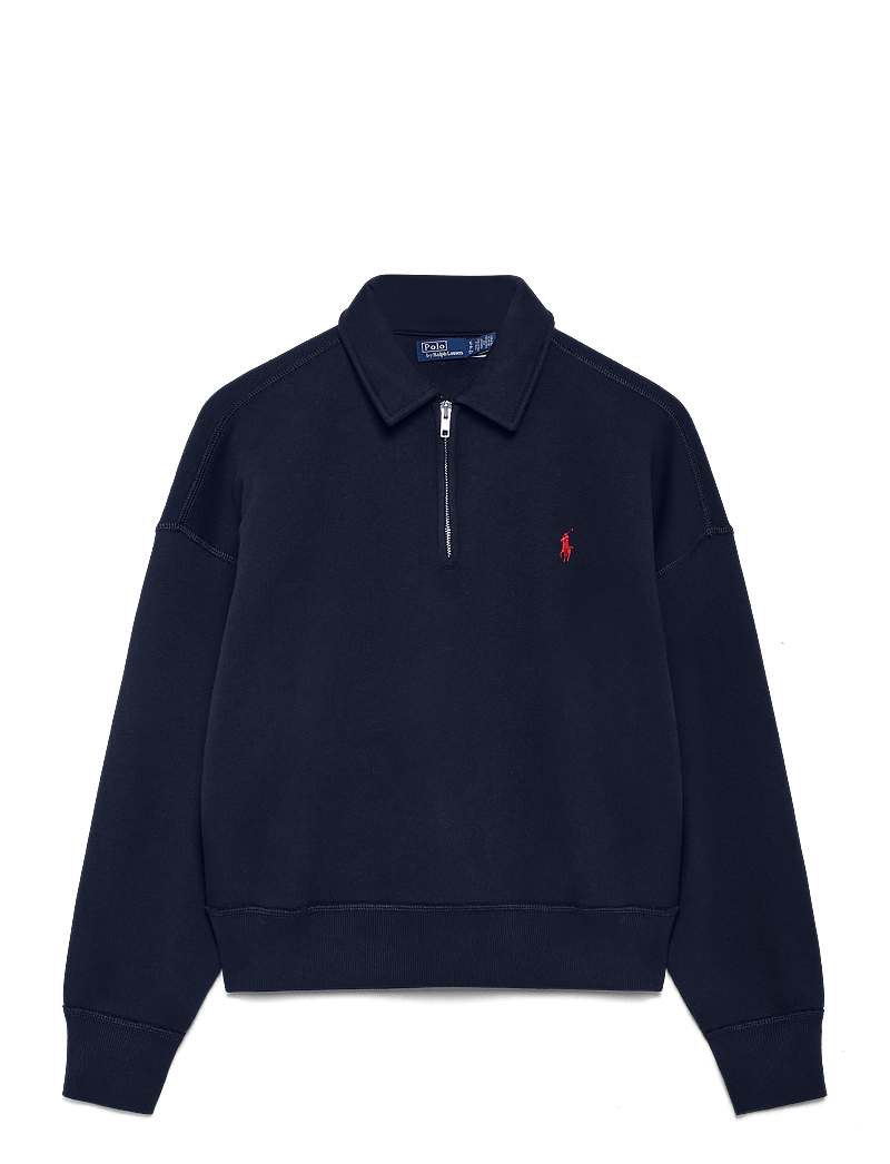 Polo Ralph Lauren - Fleece Quarter-Zip - sportiska stila džemperi un džemperi ar kapuci - cruise navy - 2