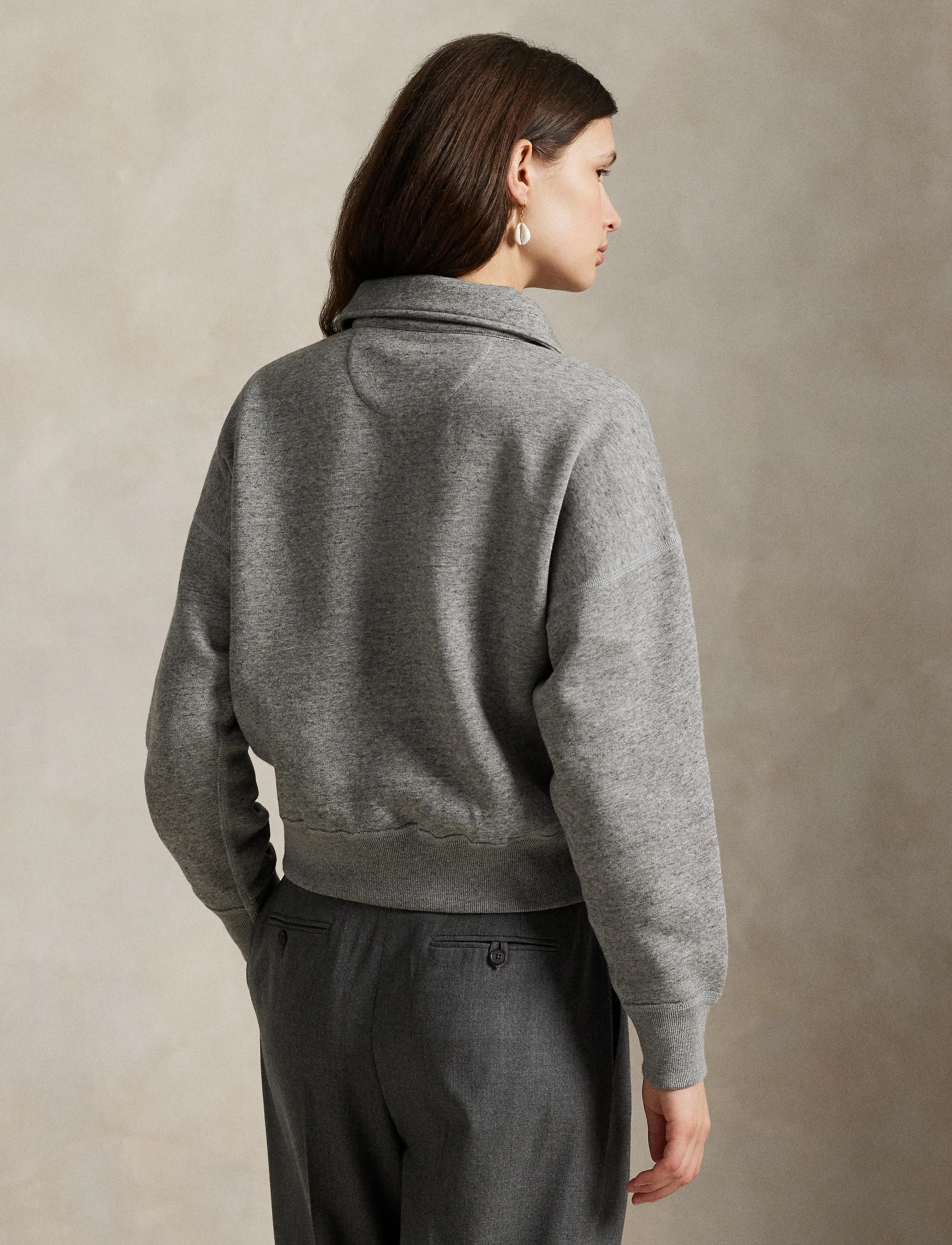 Polo Ralph Lauren - Fleece Quarter-Zip - sweatshirts et sweats à capuche - dark vintage heat - 2