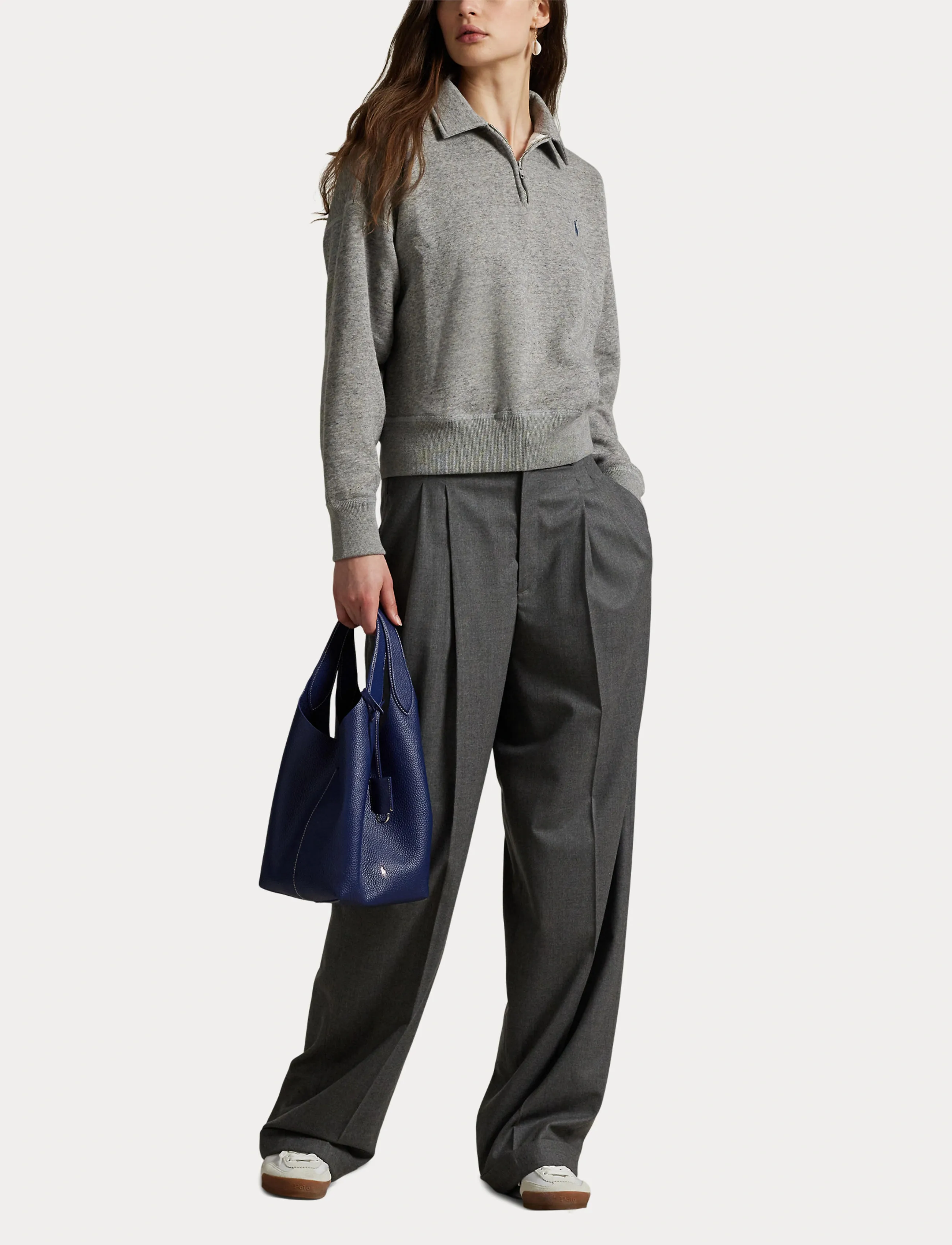Polo Ralph Lauren - Fleece Quarter-Zip - sweatshirts et sweats à capuche - dark vintage heat - 4