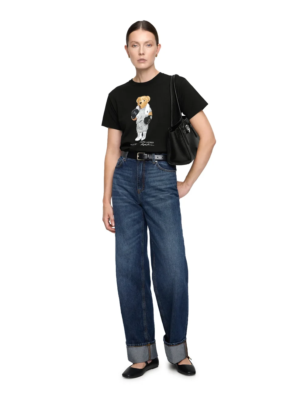 Polo Ralph Lauren - Polo Bear Cotton Jersey Tee - t-shirts - polo black - 3