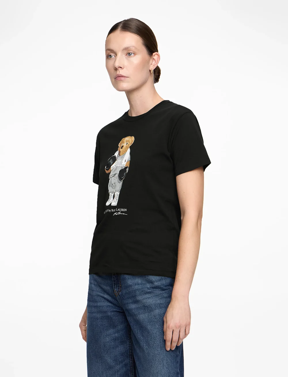 Polo Ralph Lauren - Polo Bear Cotton Jersey Tee - t-shirts - polo black - 4
