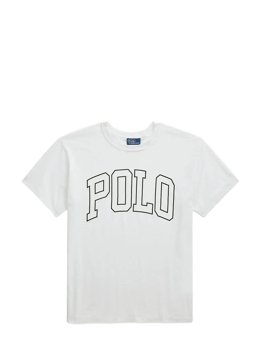 Polo Ralph Lauren - Logo Cotton Jersey Crewneck Tee - t-shirts - white - 1