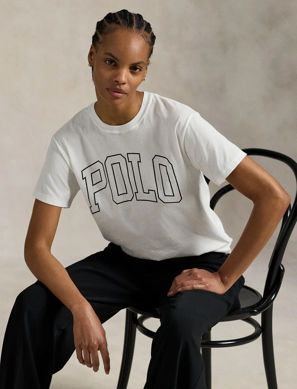 Polo Ralph Lauren - Logo Cotton Jersey Crewneck Tee - t-shirts - white - 3