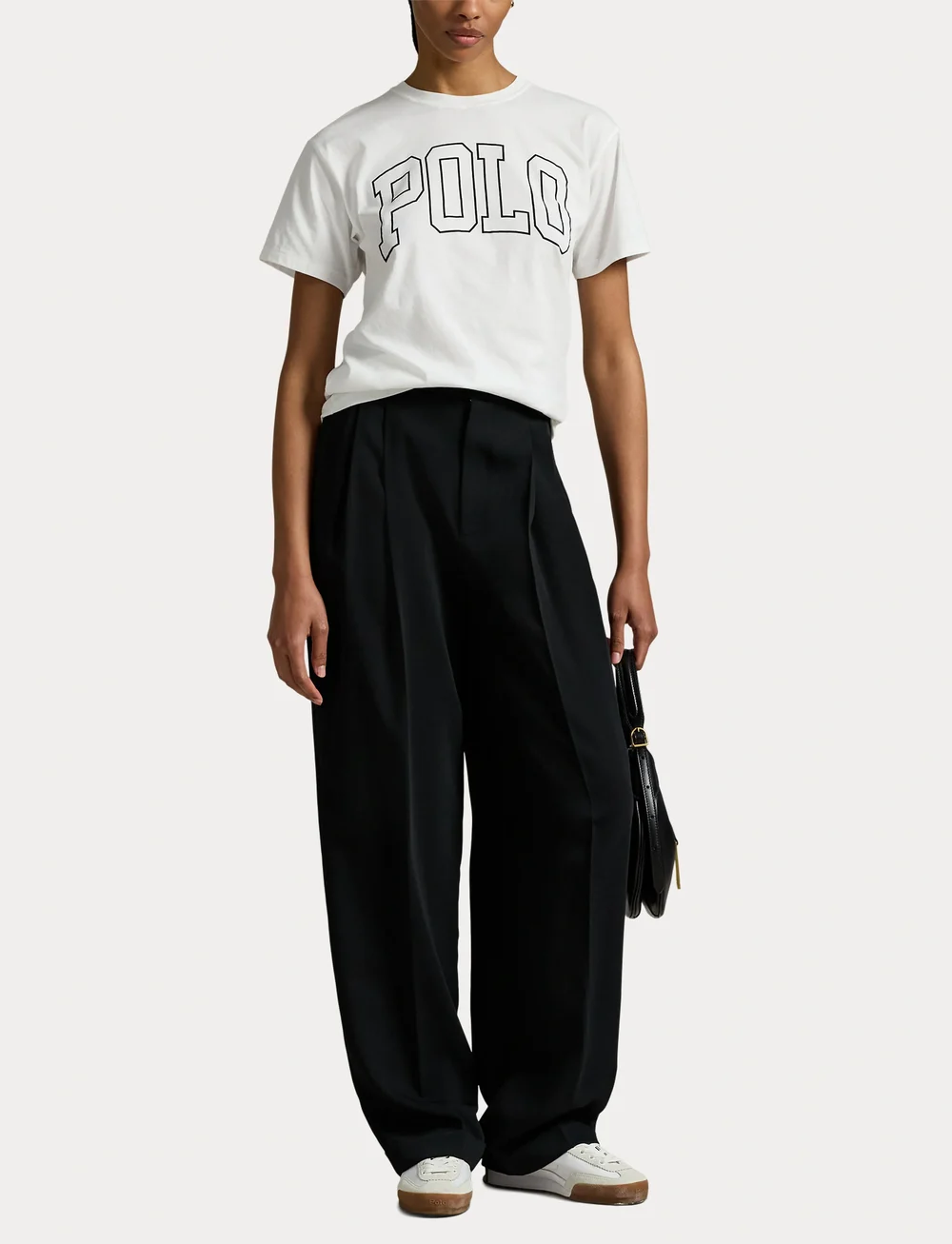 Polo Ralph Lauren - Logo Cotton Jersey Crewneck Tee - t-shirts - white - 4