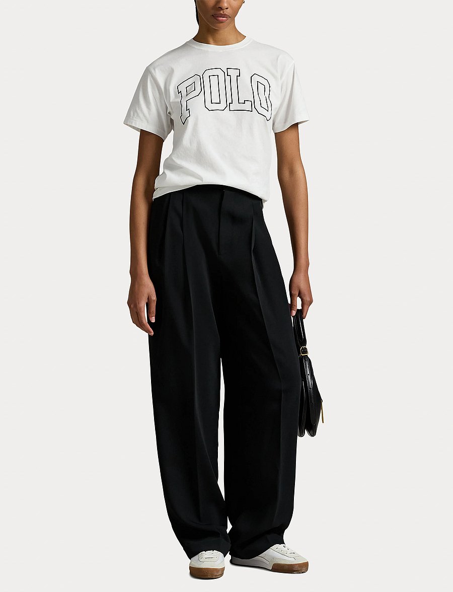 Polo Ralph Lauren - Logo Cotton Jersey Crewneck Tee - t-shirts - white - 4
