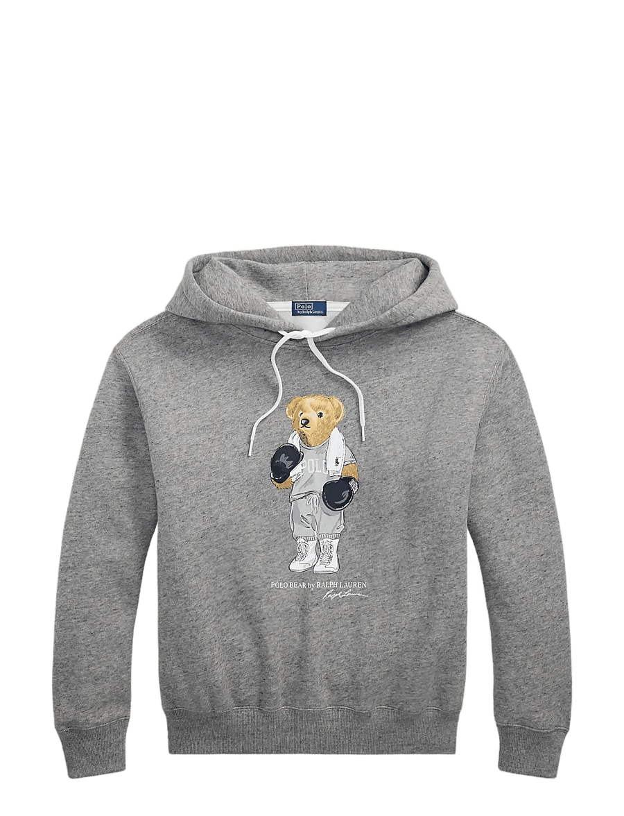 Polo Ralph Lauren - Polo Bear Fleece Hoodie - dark vintage heat - 1