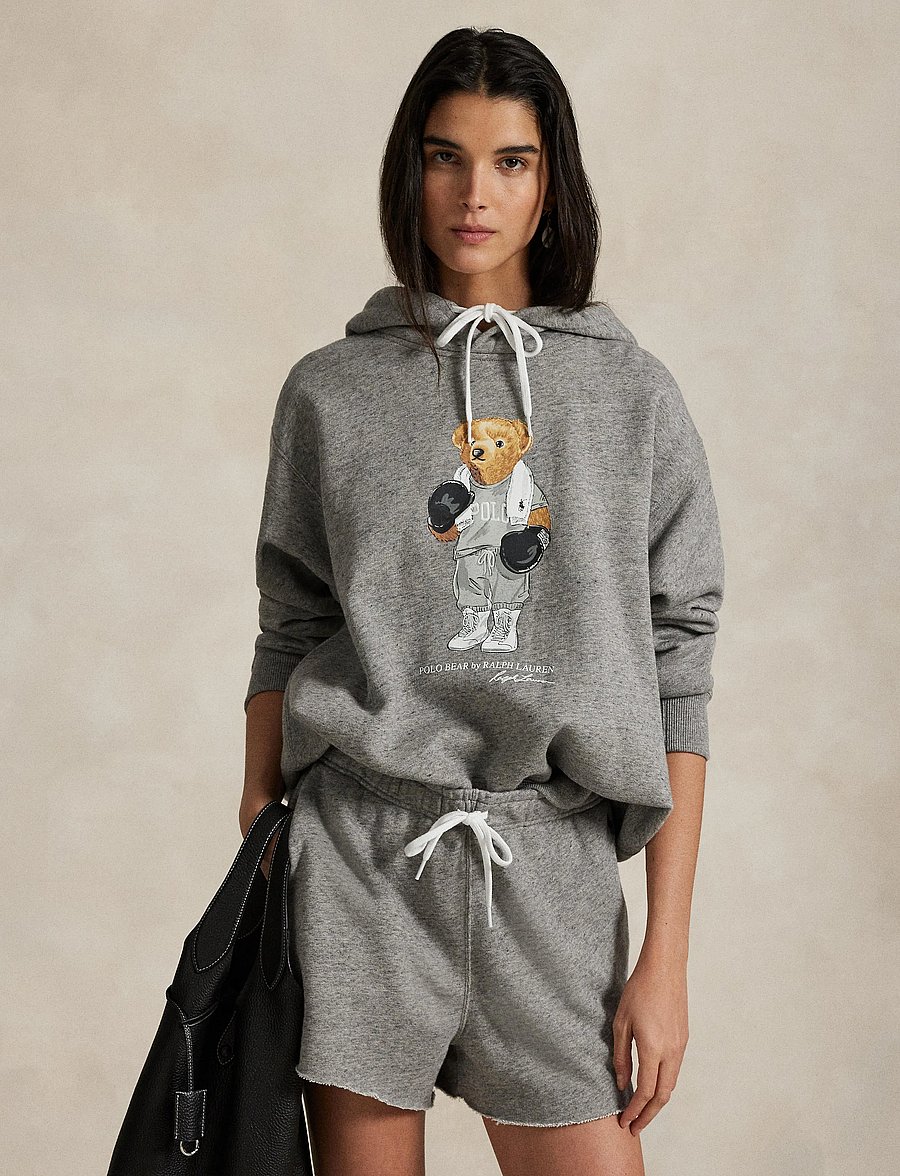 Polo Ralph Lauren - Polo Bear Fleece Hoodie - dark vintage heat - 3