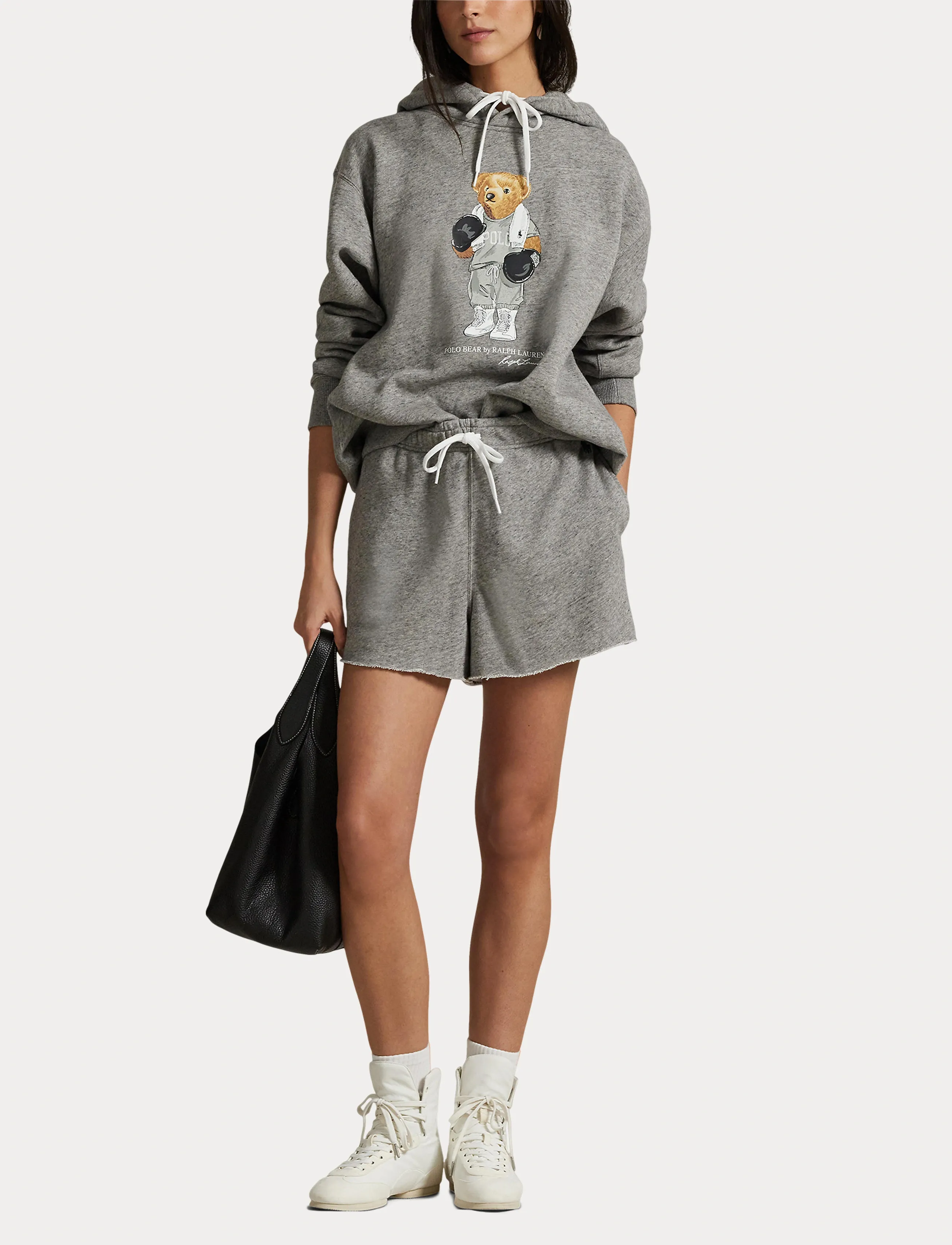 Polo Ralph Lauren - Polo Bear Fleece Hoodie - dark vintage heat - 4