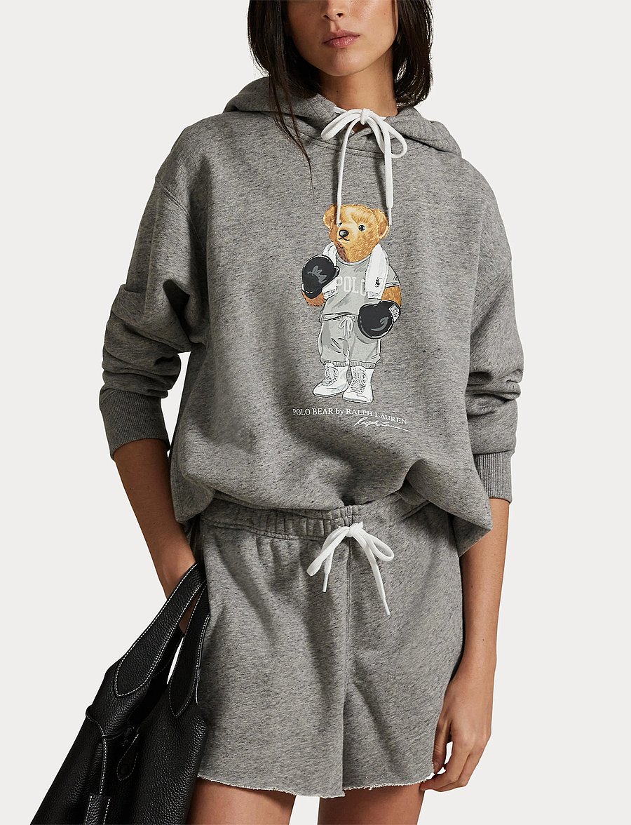 Polo Ralph Lauren - Polo Bear Fleece Hoodie - dark vintage heat - 5