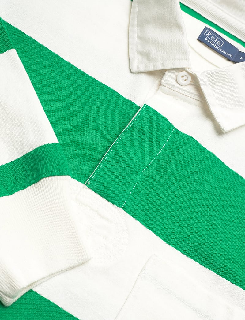 Polo Ralph Lauren - Jersey Shaped Rugby Shirt - toppar & t-shirts - billiard green/de - 2