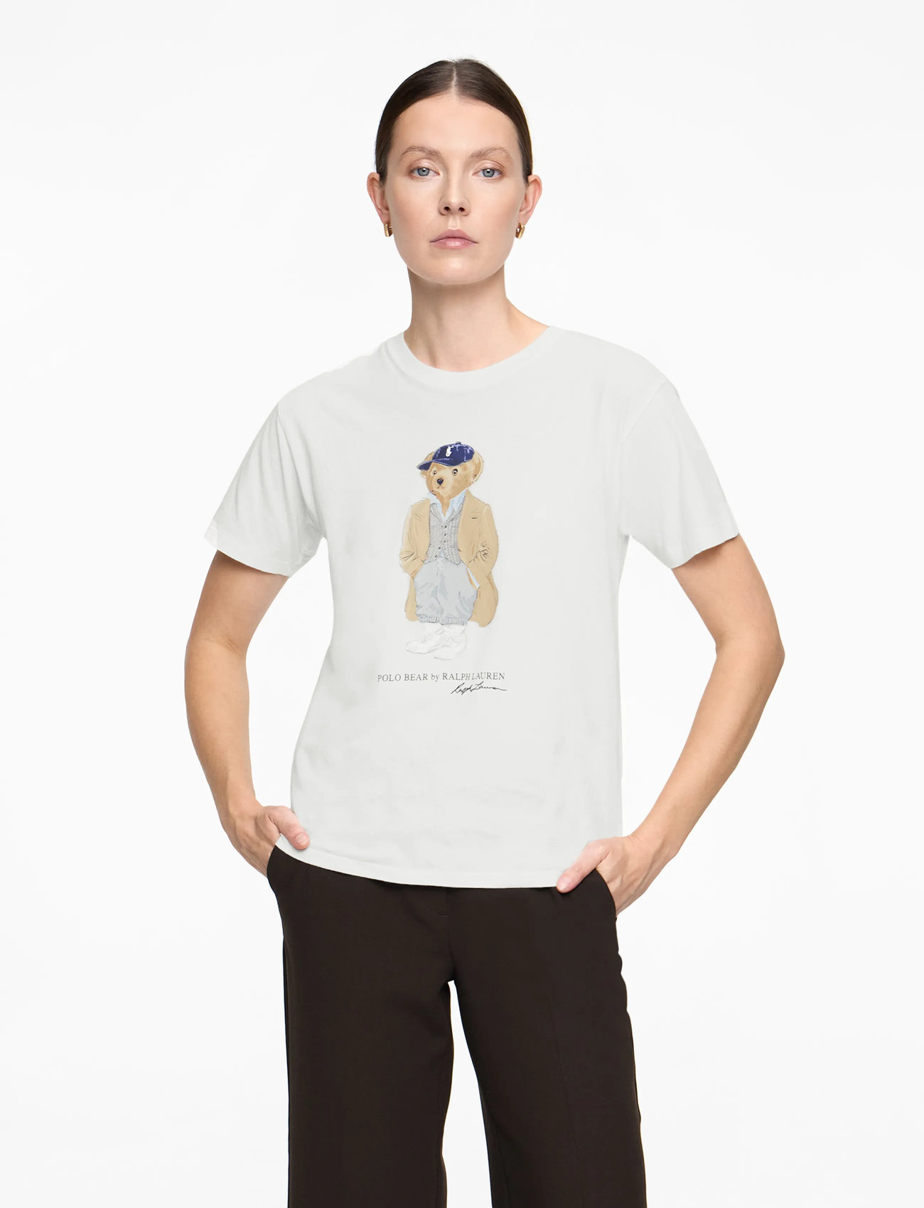 Polo Ralph Lauren - Polo Bear Cotton Jersey Tee - t-shirts - nevis - 0