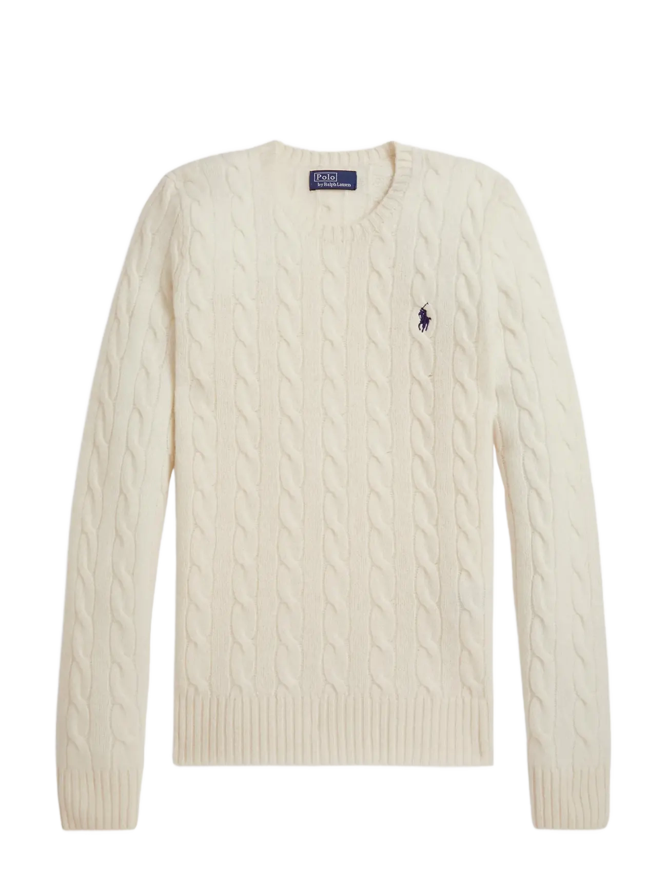 Polo Ralph Lauren 2/15 80-20 W/CS RWS-LSL-PLO - Striktrøjer - AUTHENTIC CREAM / cream
