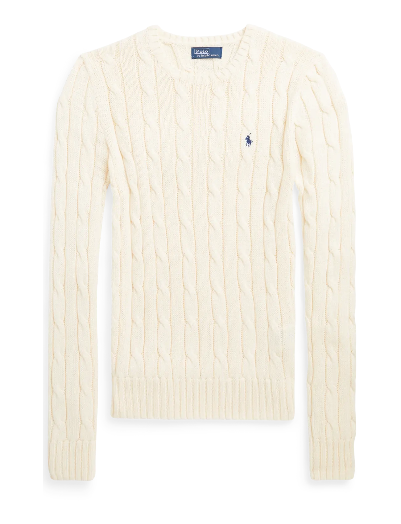 Polo Ralph Lauren Cable Wool-Cashmere Crewneck Sweater - Kašmiir - AUTHENTIC CREAM / cream