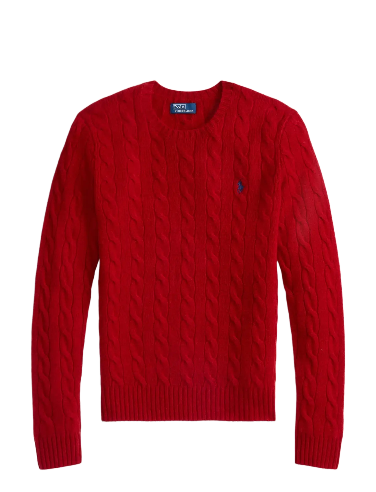 Polo Ralph Lauren 2/15 80-20 W/CS RWS-LSL-PLO - Swetry - FIRESIDE RED / red