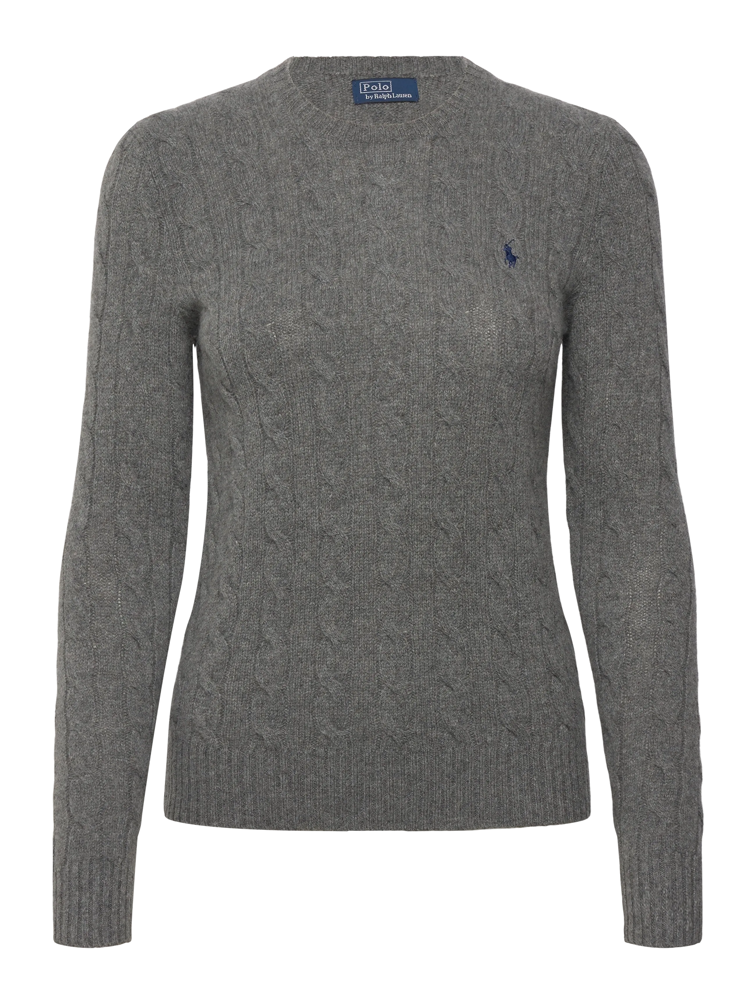 Polo Ralph Lauren 2/15 80-20 W/CS RWS-LSL-PLO - Striktrøjer - FLANNEL GREY HEAT / grey