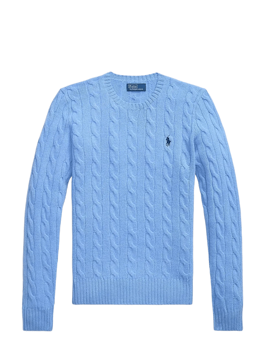 Polo Ralph Lauren - Cable Wool-Cashmere Crewneck Sweater - kaschmir - new litchfield bl - 1