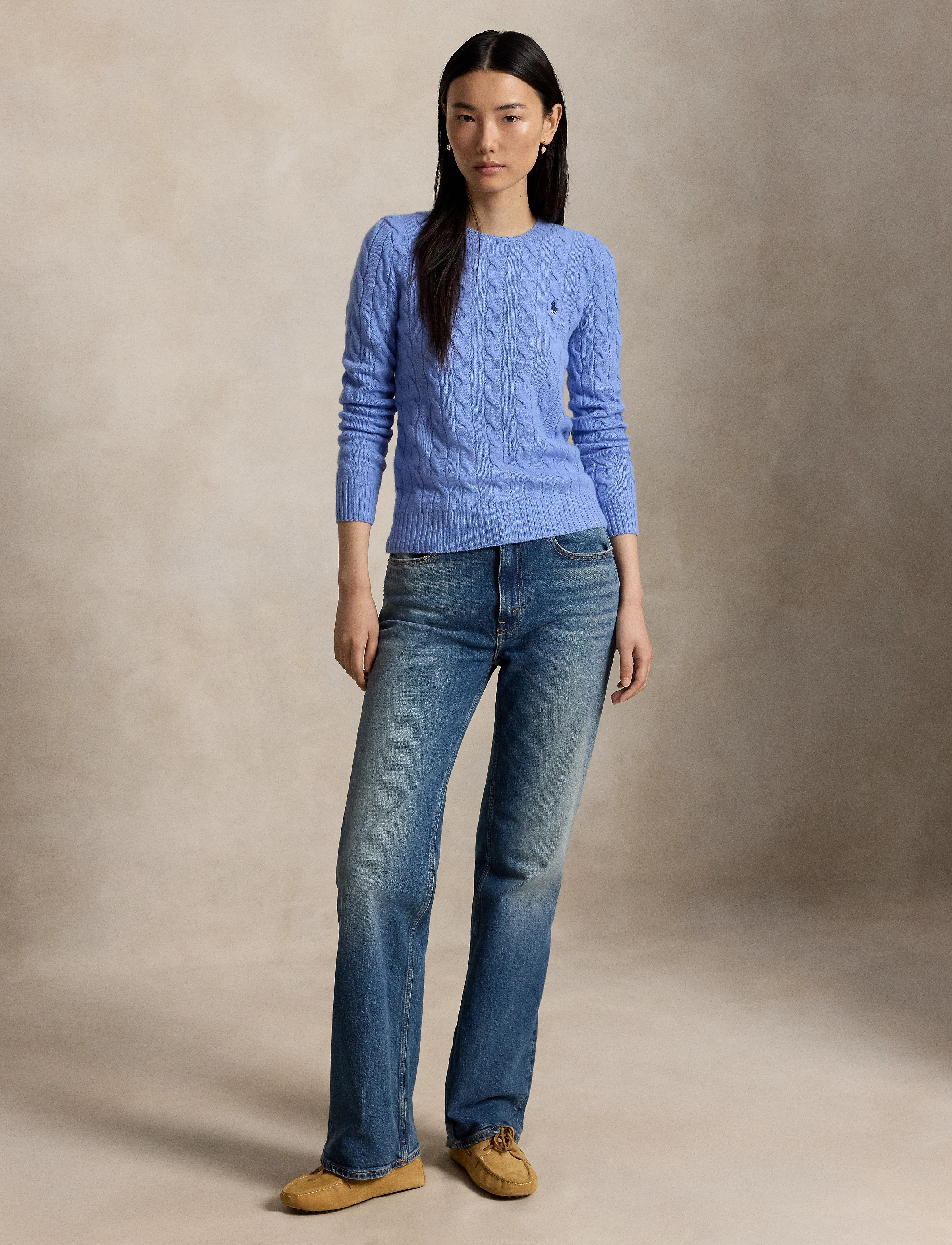 Polo Ralph Lauren - Cable Wool-Cashmere Crewneck Sweater - kaschmir - new litchfield bl - 4
