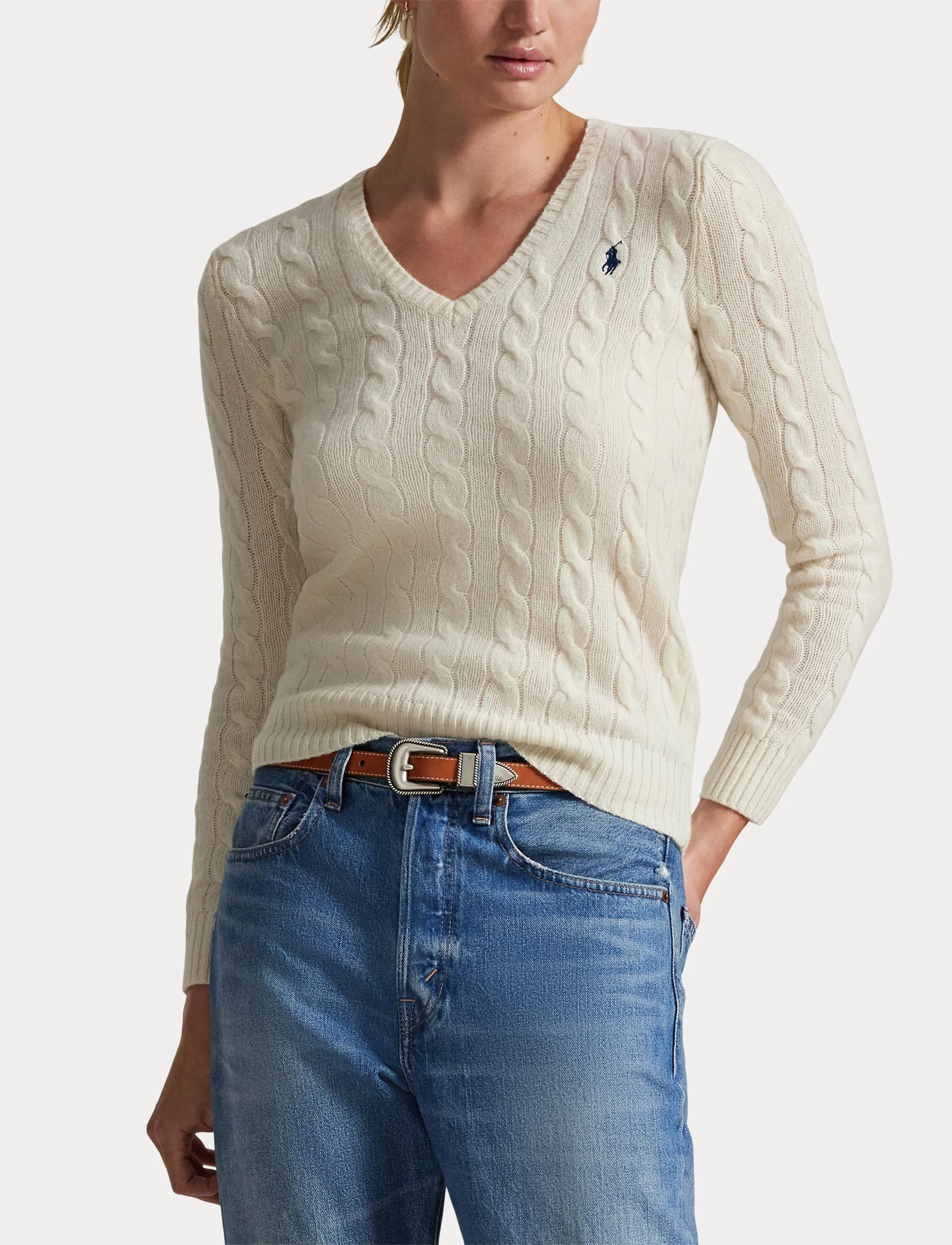 Polo Ralph Lauren - 2/15 80-20 W/CS RWS-LSL-PLO - kaschmir - cream - 5