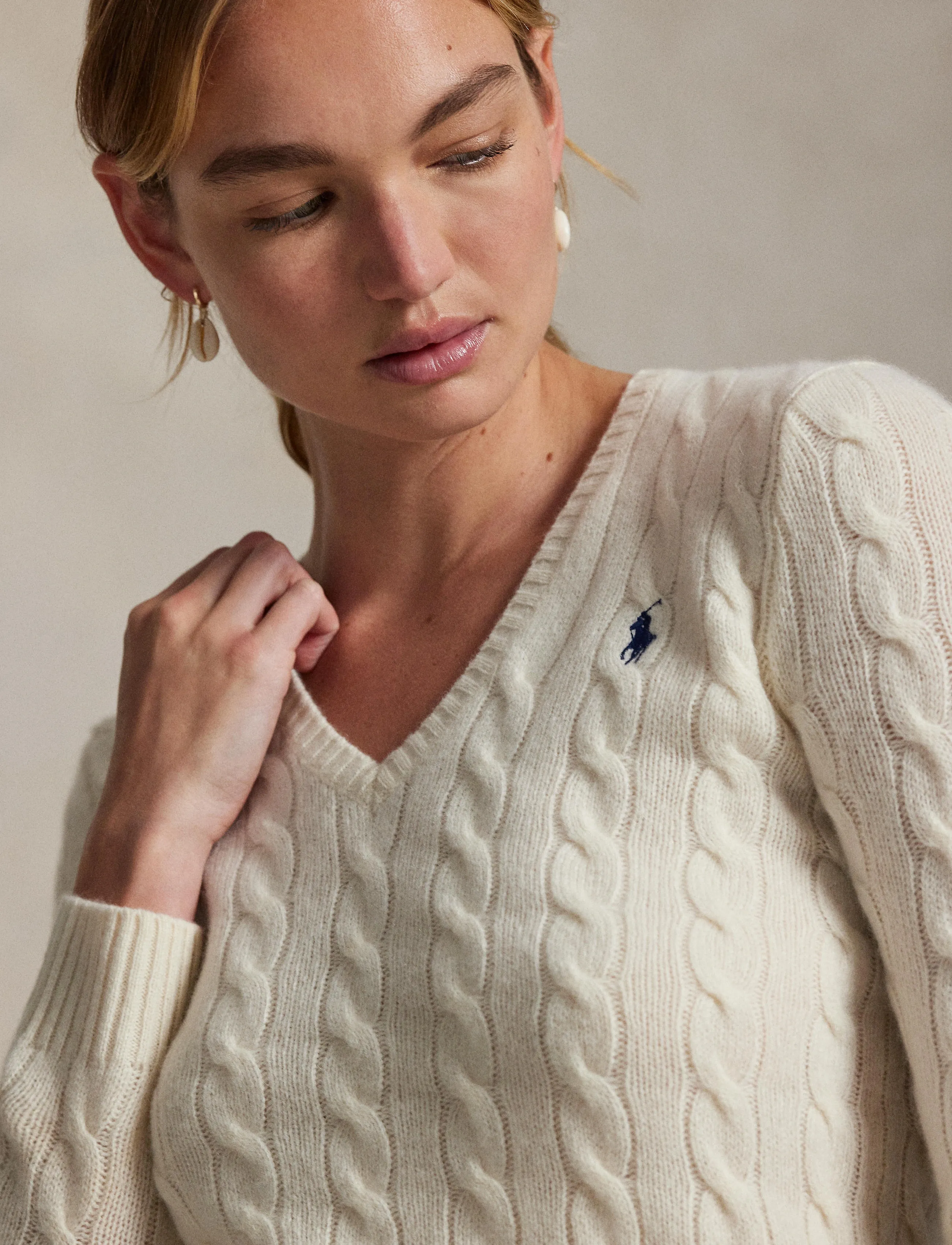 Polo Ralph Lauren kofta i ull och kashmir dam – bild 9