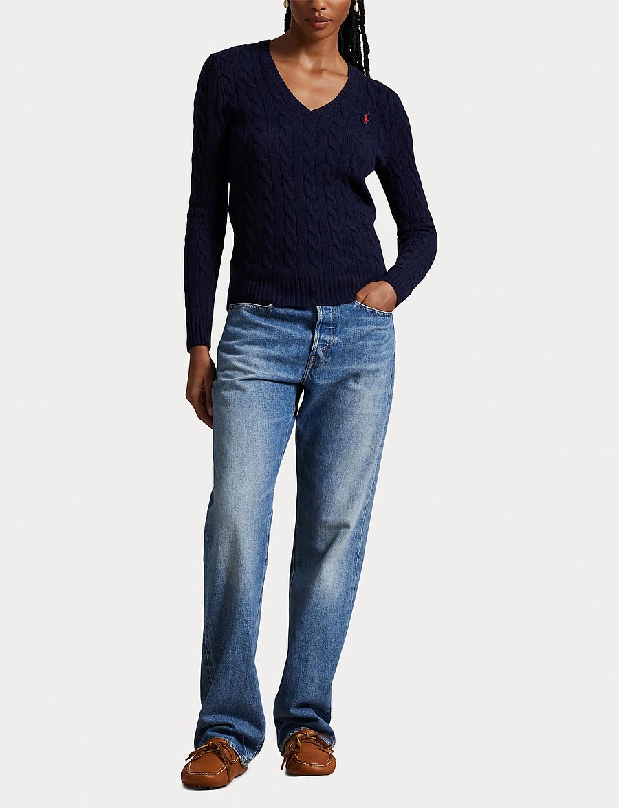 Polo Ralph Lauren - 2/15 80-20 W/CS RWS-LSL-PLO - kaschmir - hunter navy - 4