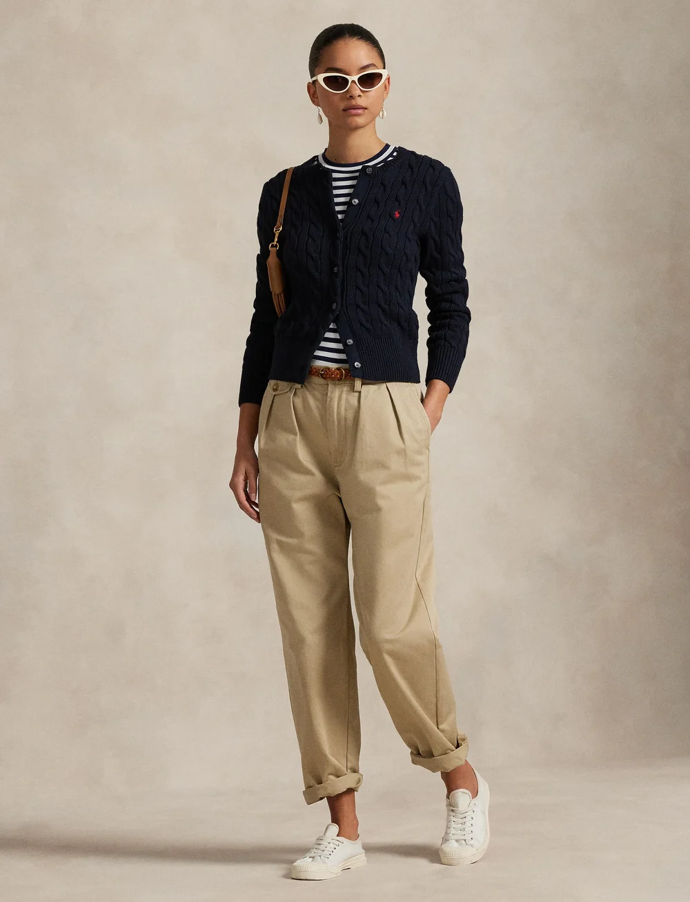 Polo Ralph Lauren - 32/2 COTTON-LSL-CRD - vesten - hunter navy - 0