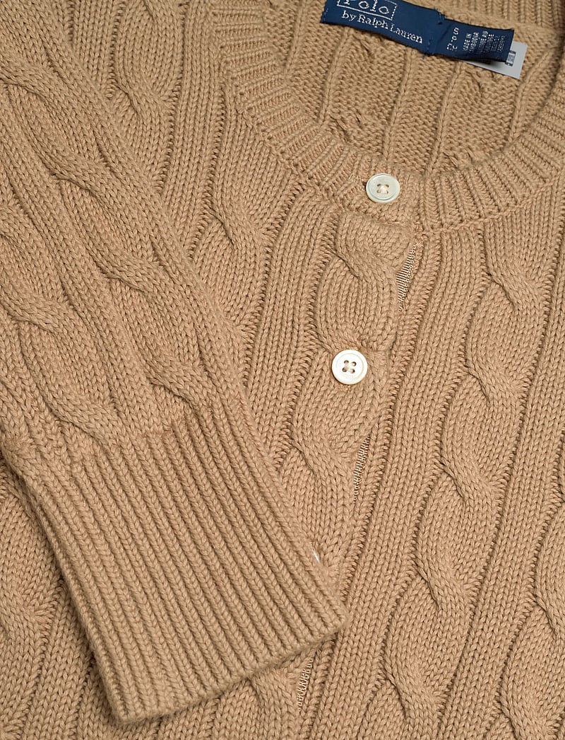 Polo Ralph Lauren - 32/2 COTTON-LSL-CRD - koftor - vintage khaki - 2