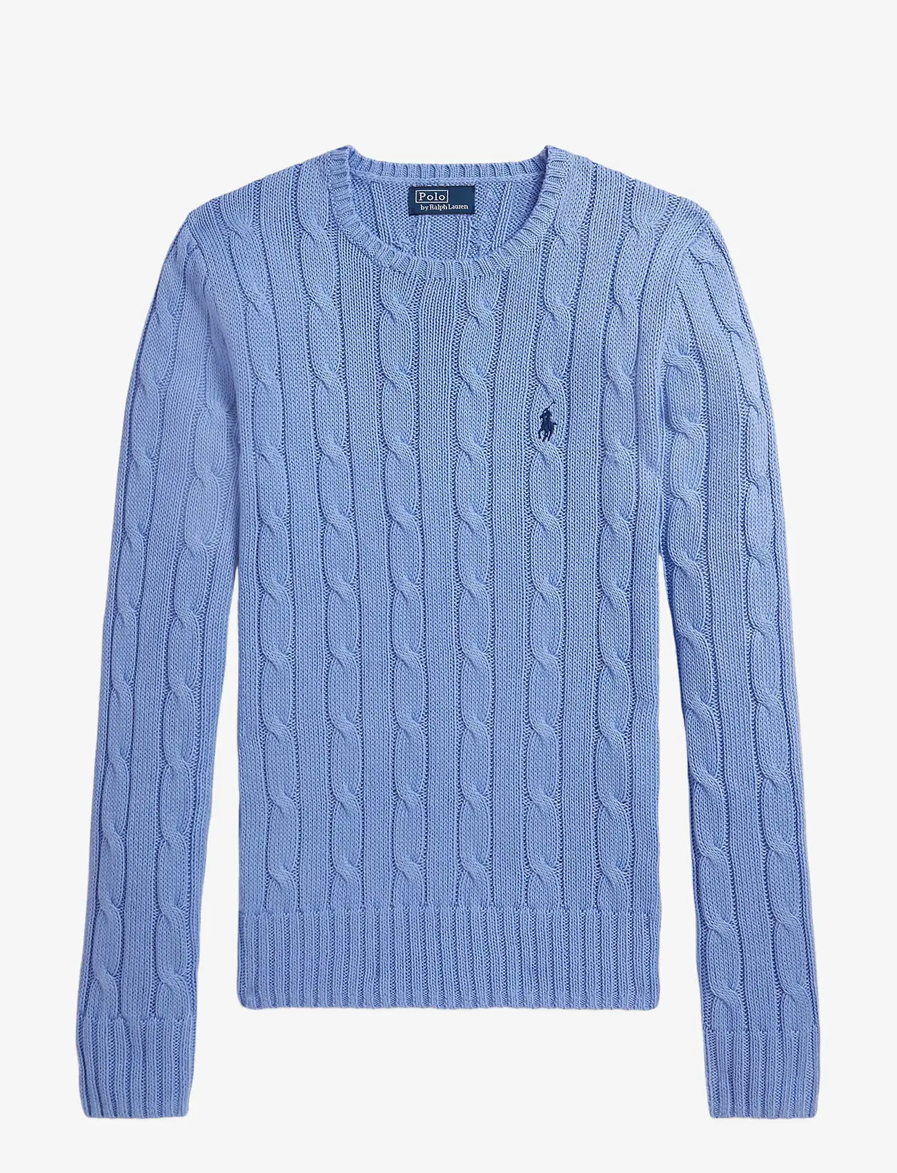 Polo Ralph Lauren - Cable-Knit Cotton Crewneck Sweater - tröjor - new litchfield bl - 1