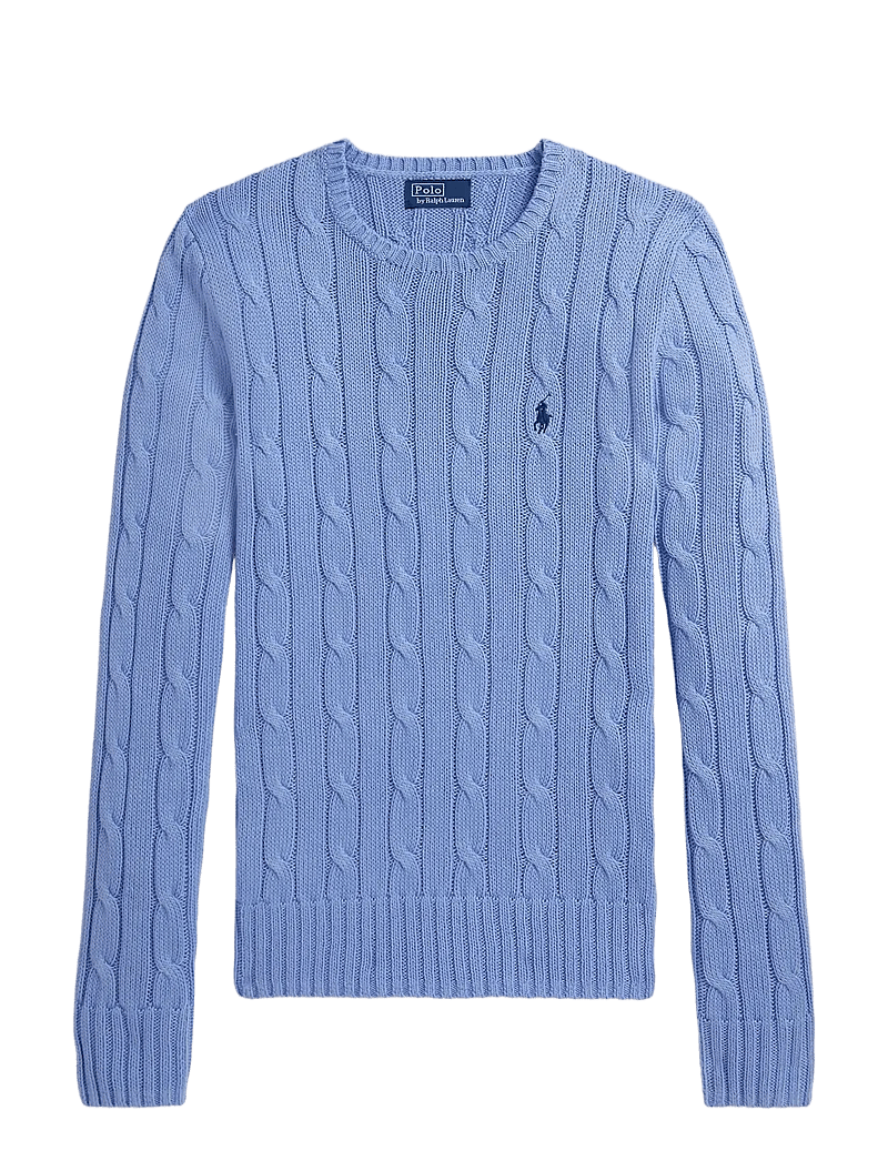 Polo Ralph Lauren - Cable-Knit Cotton Crewneck Sweater - tröjor - new litchfield bl - 1