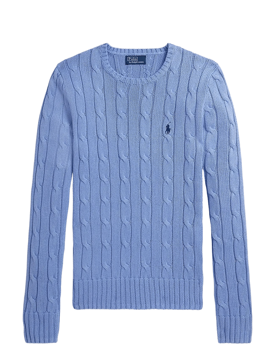 Polo Ralph Lauren - Cable-Knit Cotton Crewneck Sweater - neulepuserot - new litchfield bl - 1