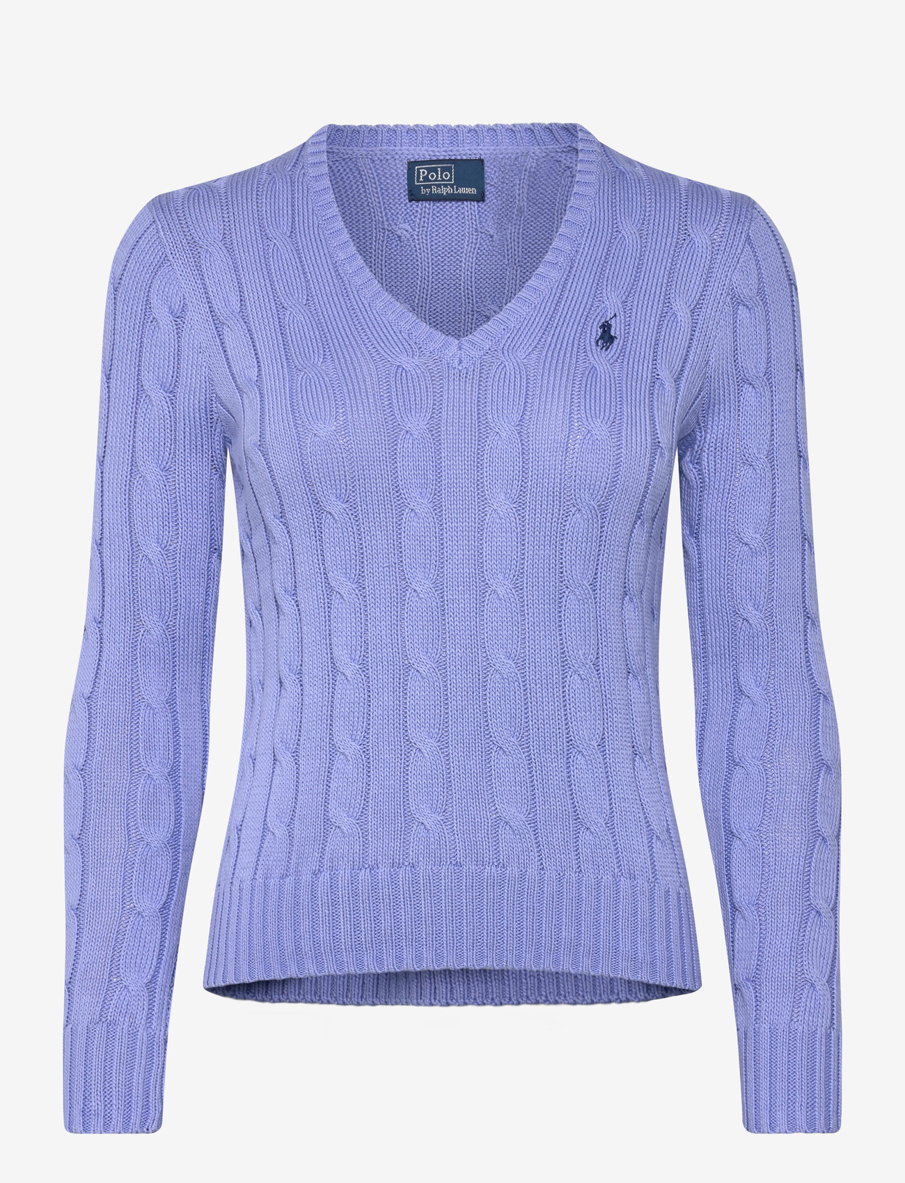 Polo Ralph Lauren - Cable-Knit Cotton V-Neck Sweater - sweaters - new litchfield bl - 0
