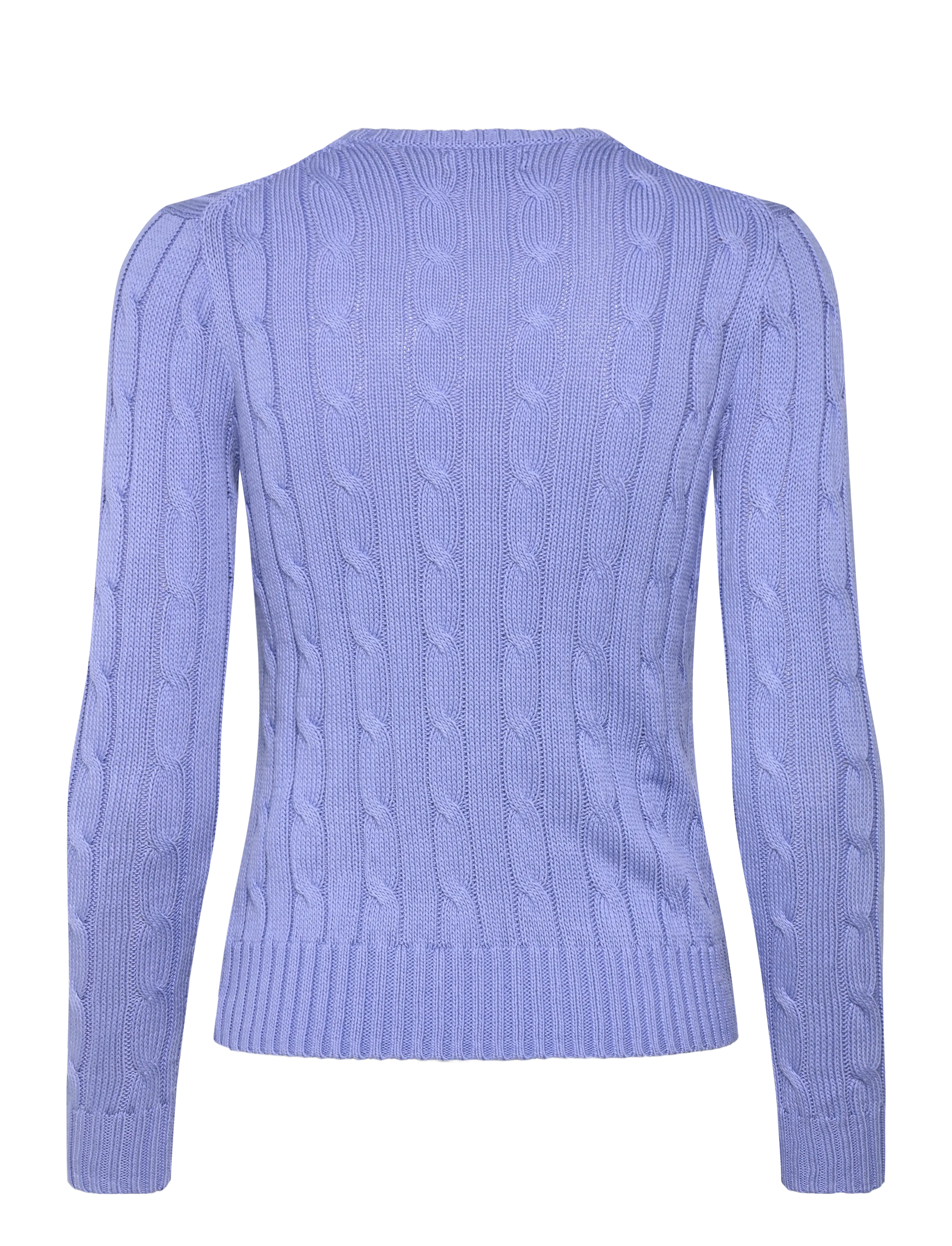Polo Ralph Lauren - Cable-Knit Cotton V-Neck Sweater - trøjer - new litchfield bl - 1