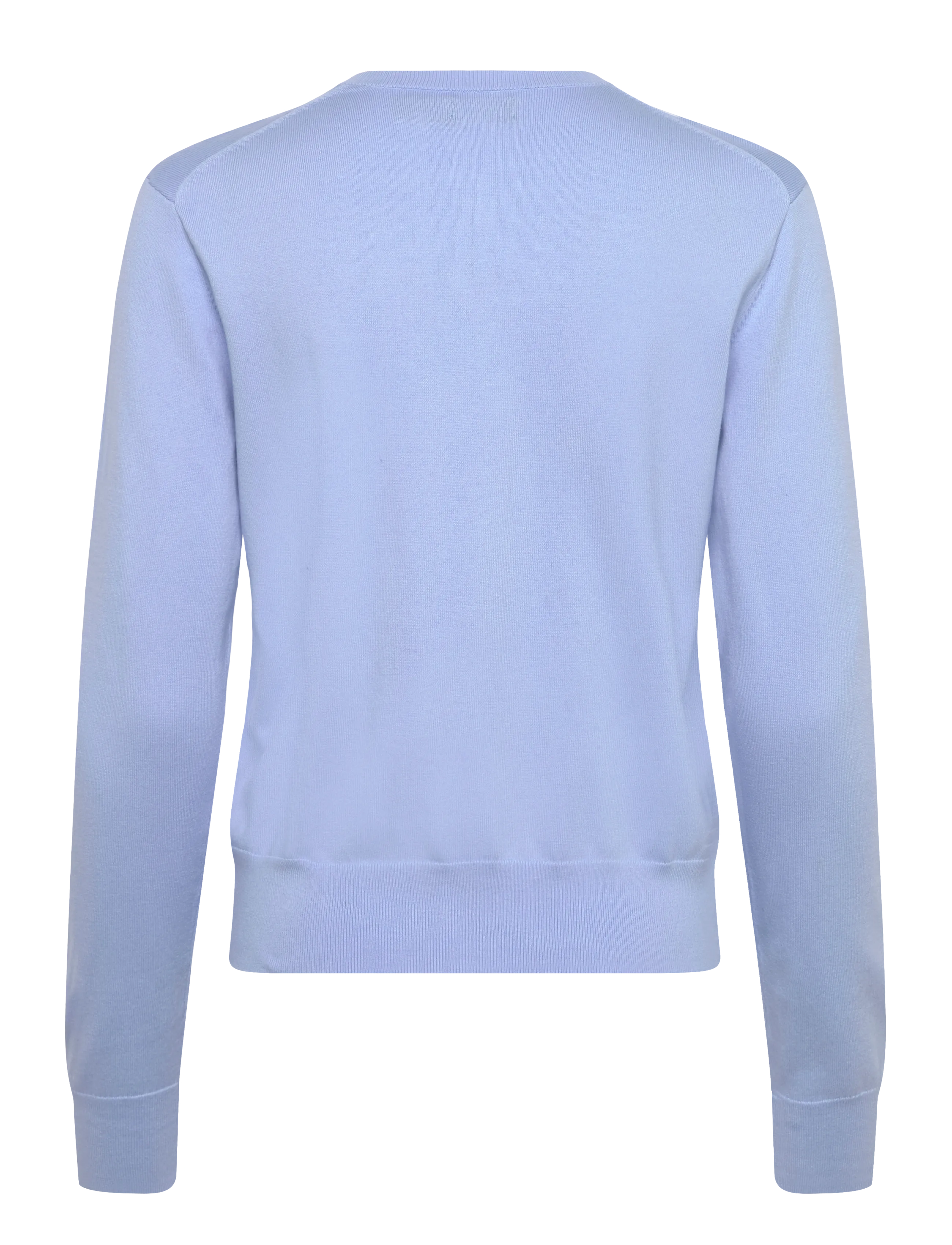 Polo Ralph Lauren - Cotton Crewneck Cardigan - susegamieji megztiniai - baby blue - 1