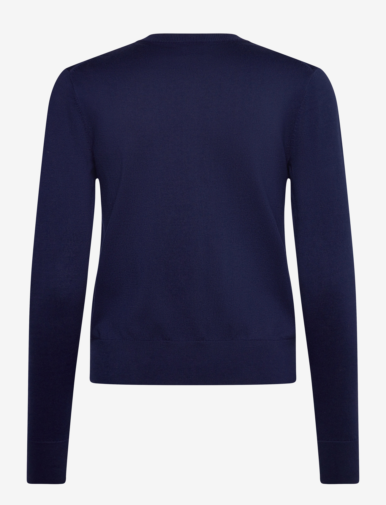 Polo Ralph Lauren - Cotton Crewneck Cardigan - koftor - bright navy - 1