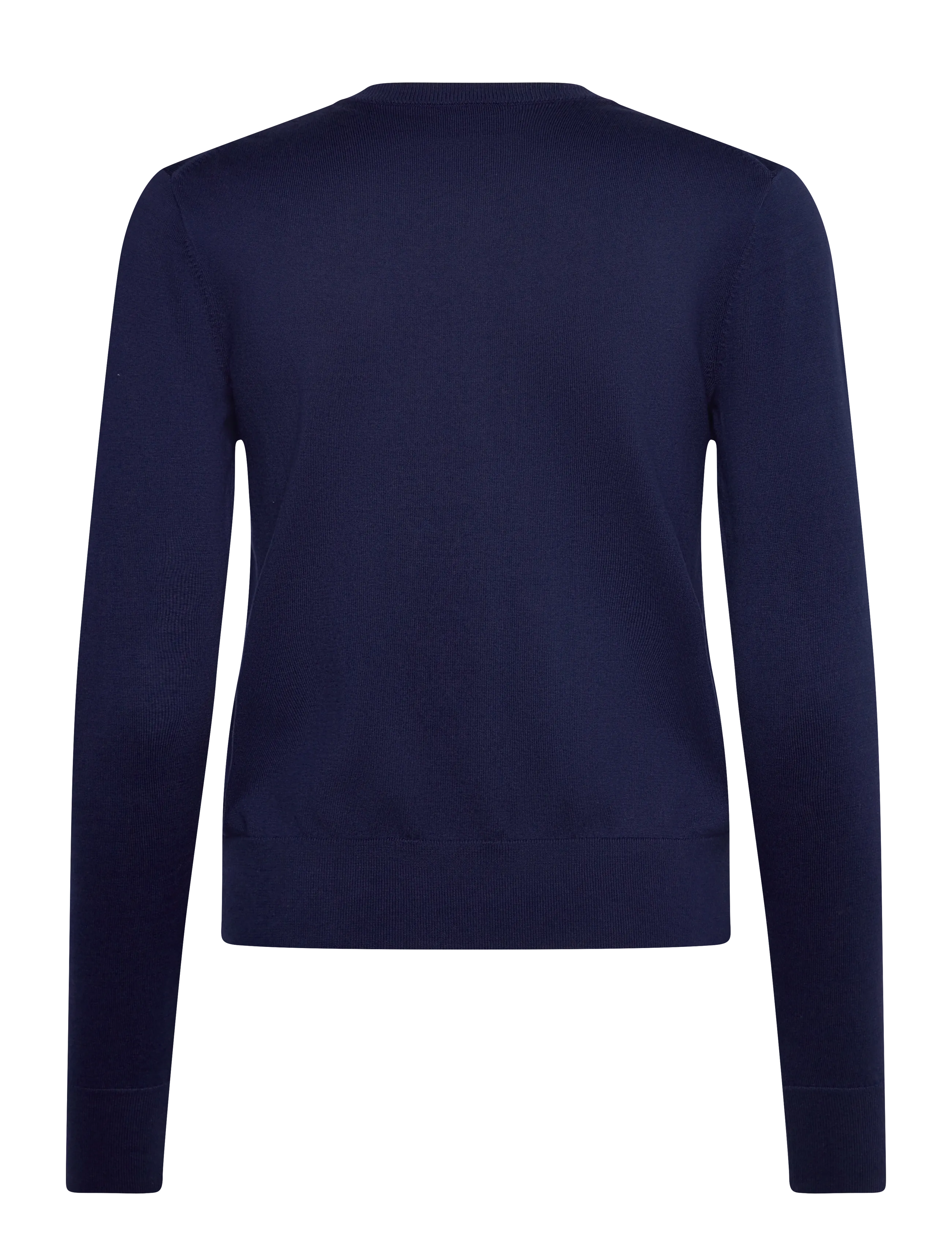 Polo Ralph Lauren - Cotton Crewneck Cardigan - cardigans - bright navy - 2