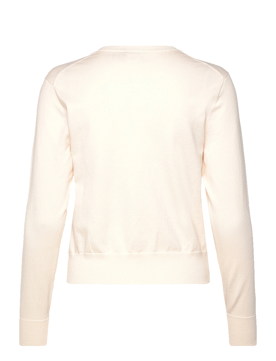 Polo Ralph Lauren - Cotton Crewneck Cardigan - cardigans - collection cream - 1