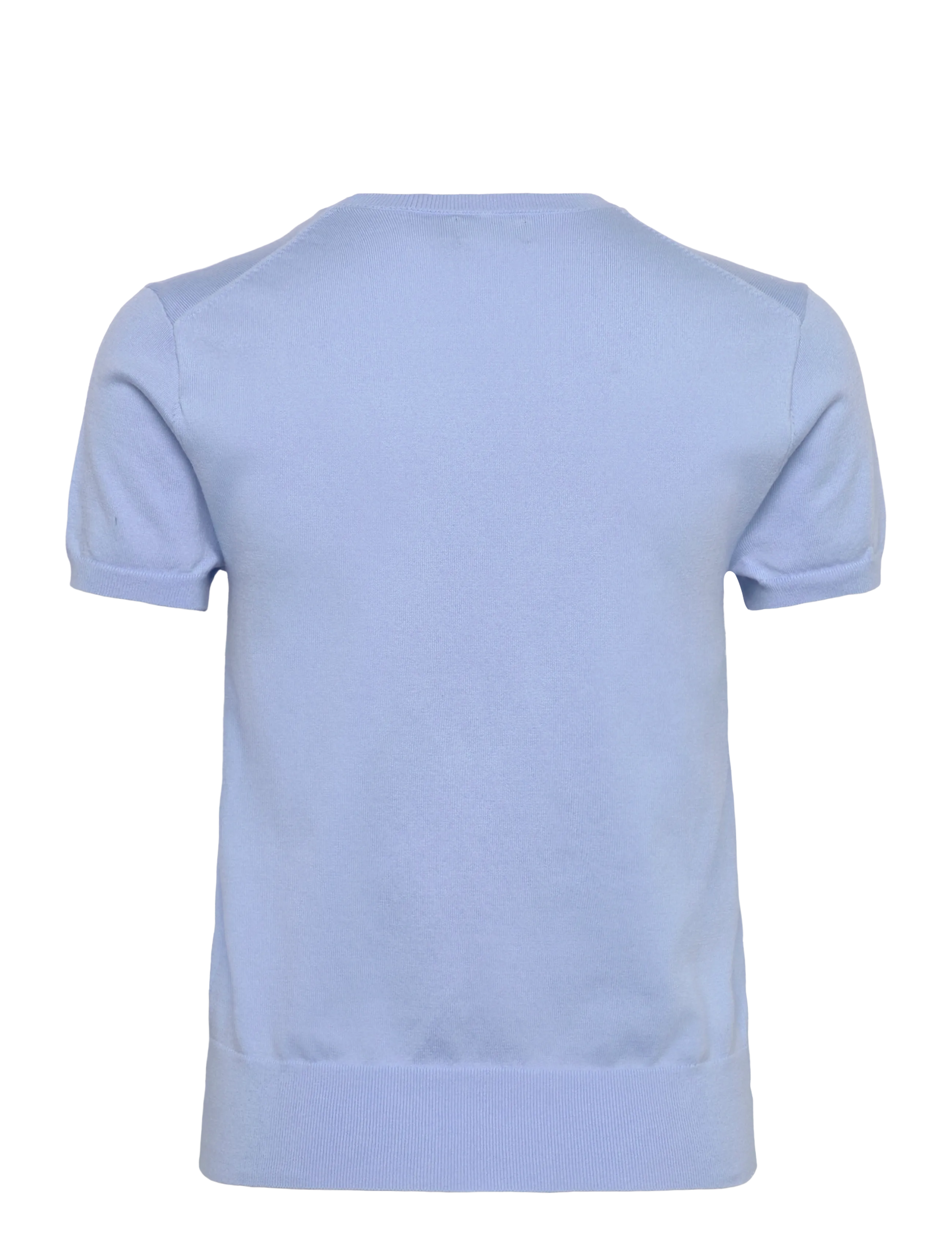 Polo Ralph Lauren - Short-Sleeve Crewneck Sweater - t-shirts - baby blue - 1