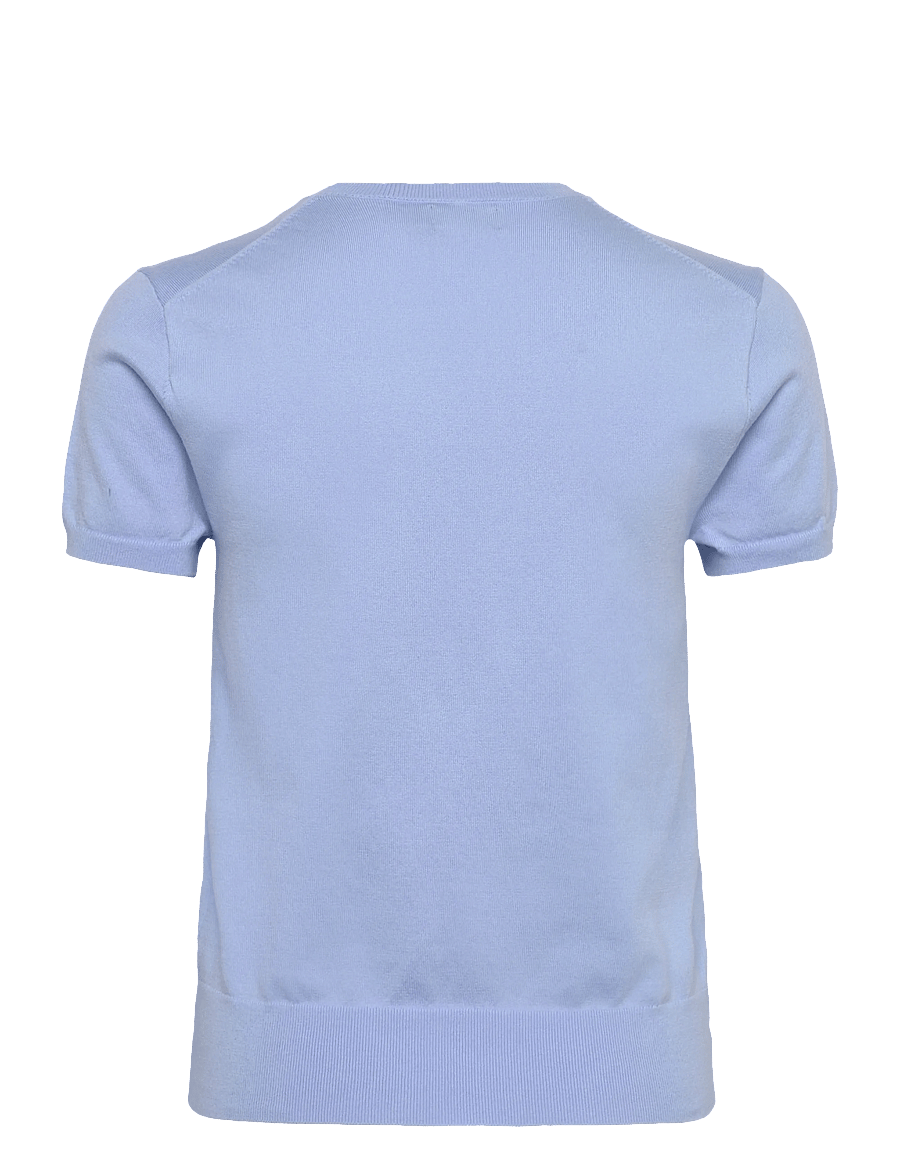 Polo Ralph Lauren - 2/50 PIMA COTTON-SWEATER-PULLOVER - t-shirts - baby blue - 1