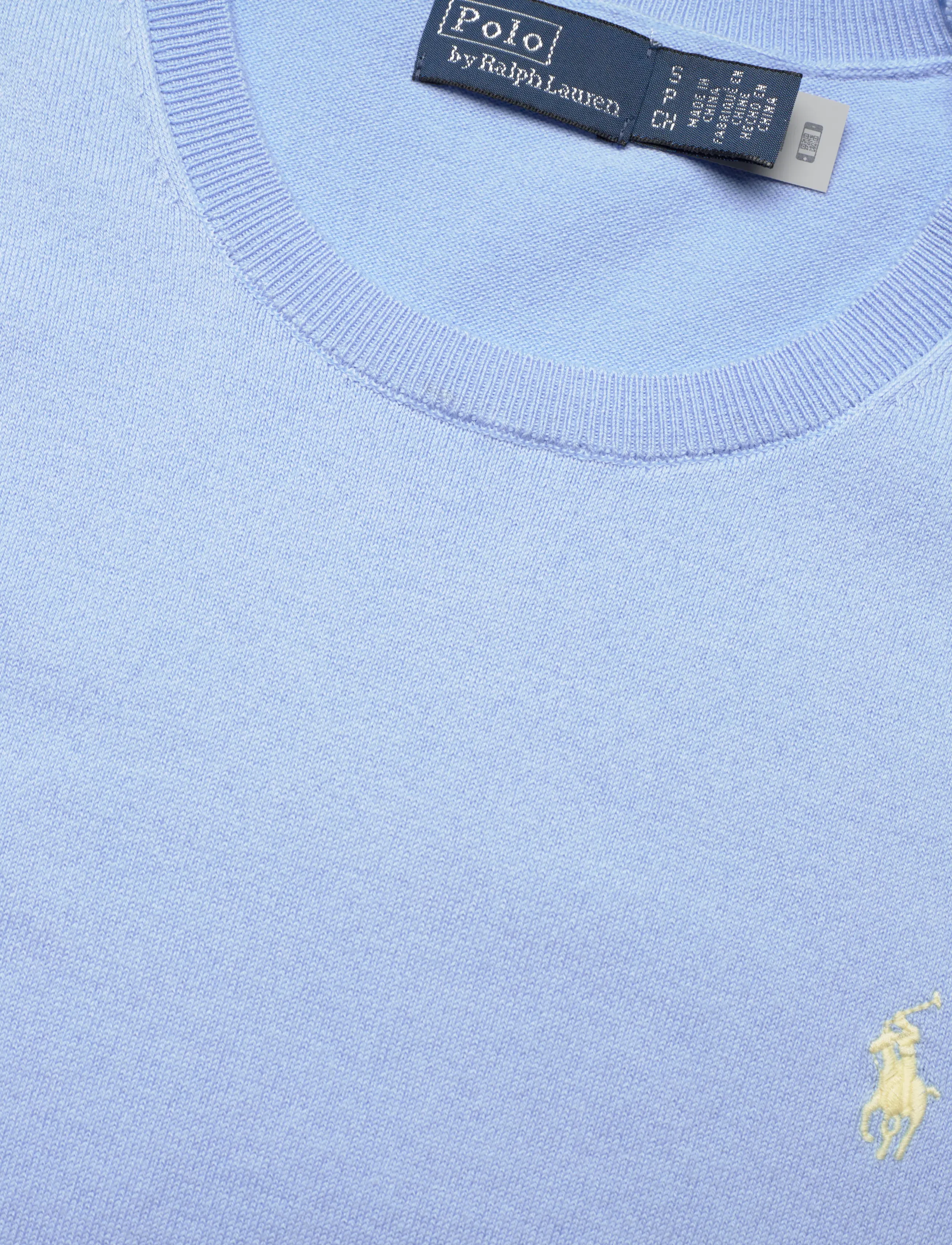 Polo Ralph Lauren - Short-Sleeve Crewneck Sweater - t-shirts - baby blue - 2