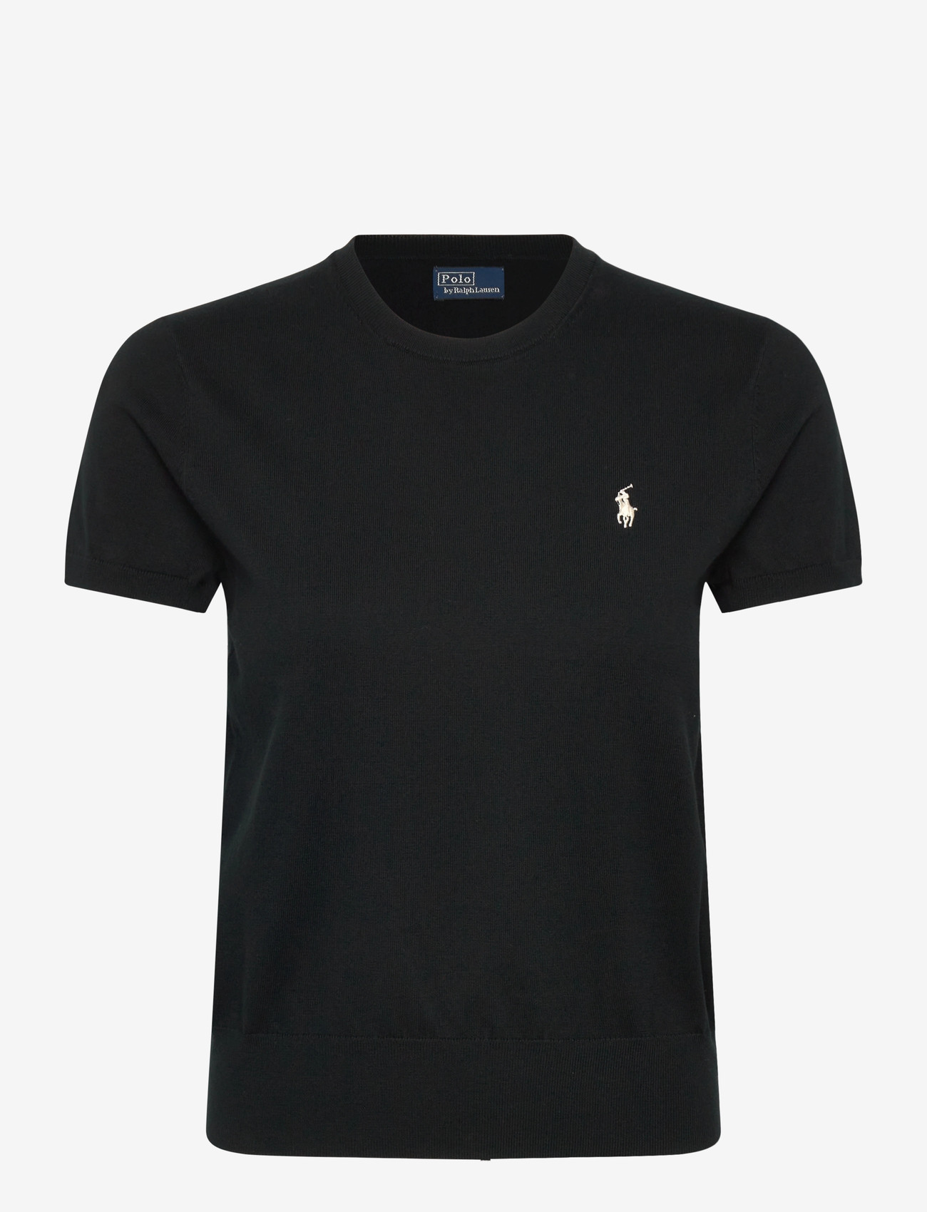 Polo Ralph Lauren - Short-Sleeve Crewneck Sweater - t-shirts - polo black - 0