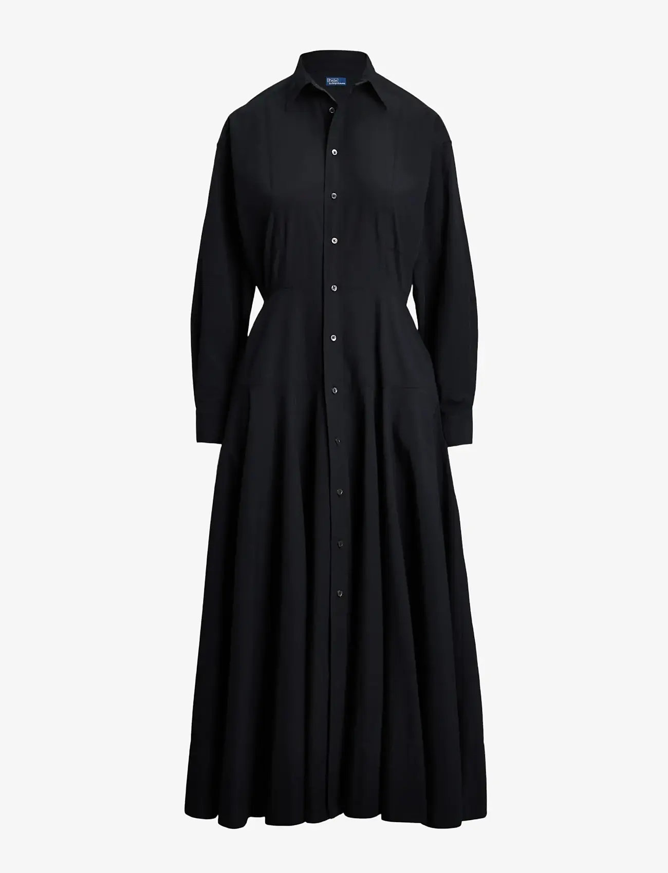Polo Ralph Lauren - Paneled Cotton Canvas Shirtdress - hemdkleider - polo black - 1